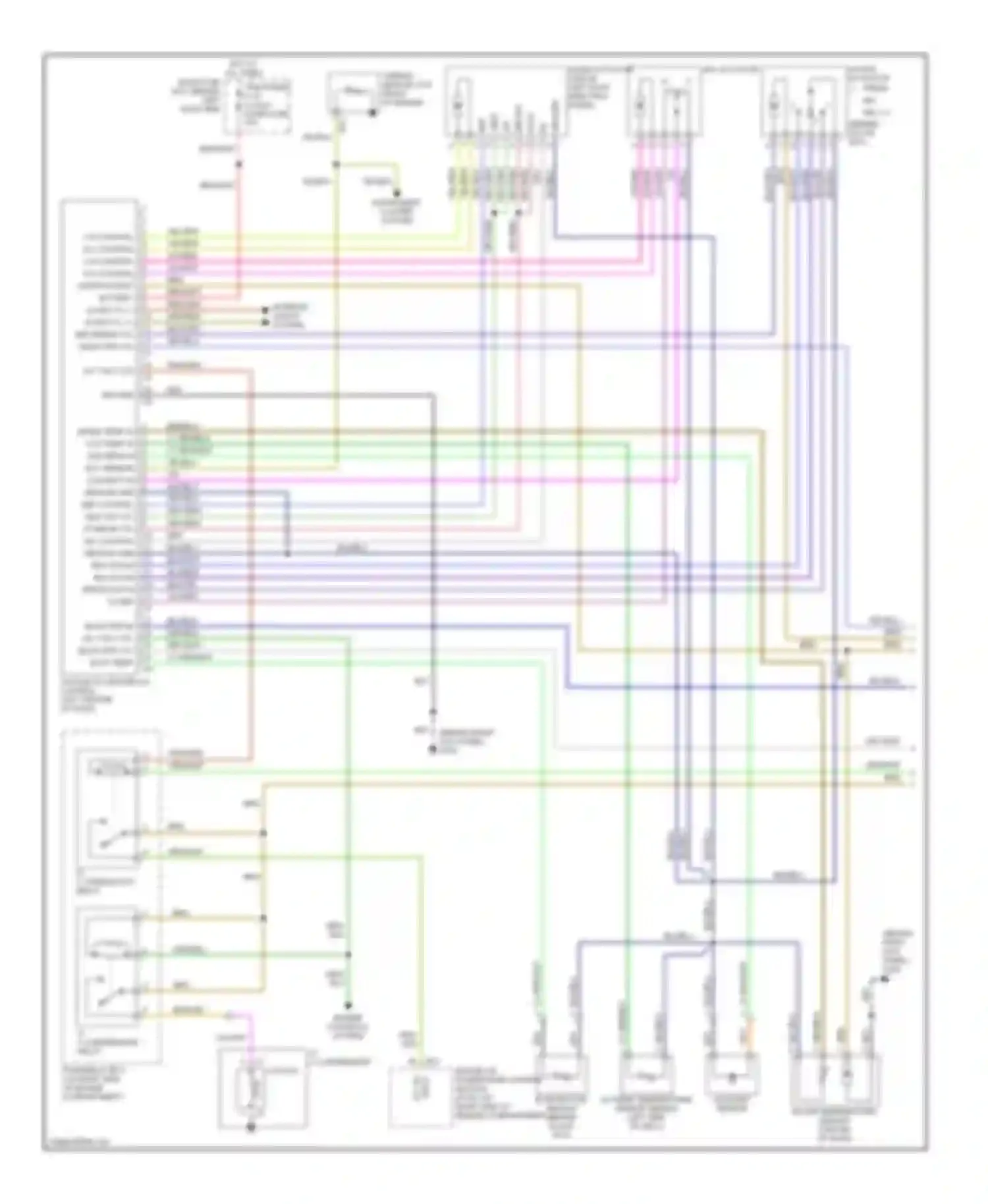 Wiring diagram grn/blk for Isuzu Trooper II (1992-2002) (1 of 6)