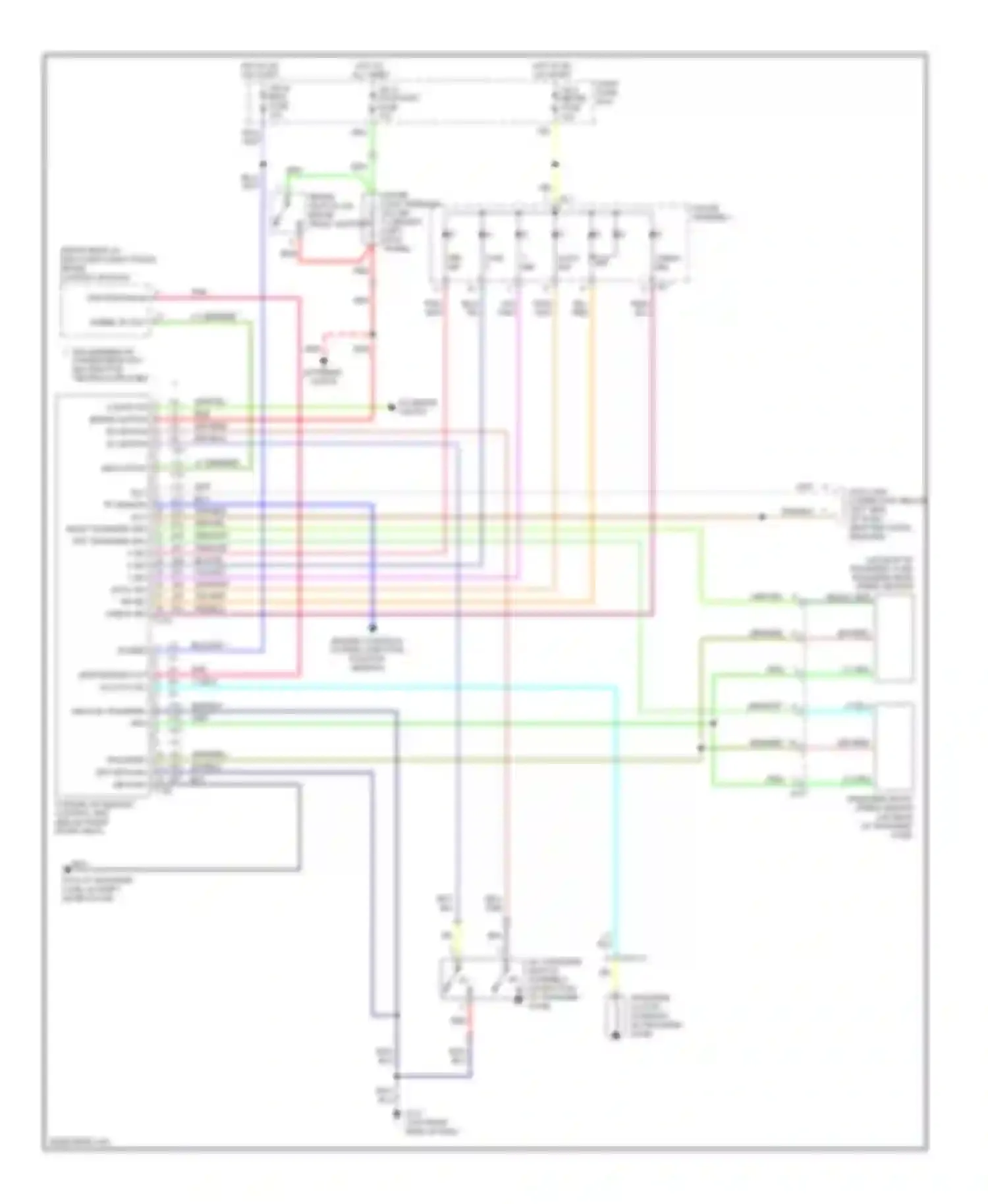 Wiring diagram auto ind 1 ind 2 ind 3 ind rr ind for Isuzu VehiCross I (1997-2001) (1 of 1)