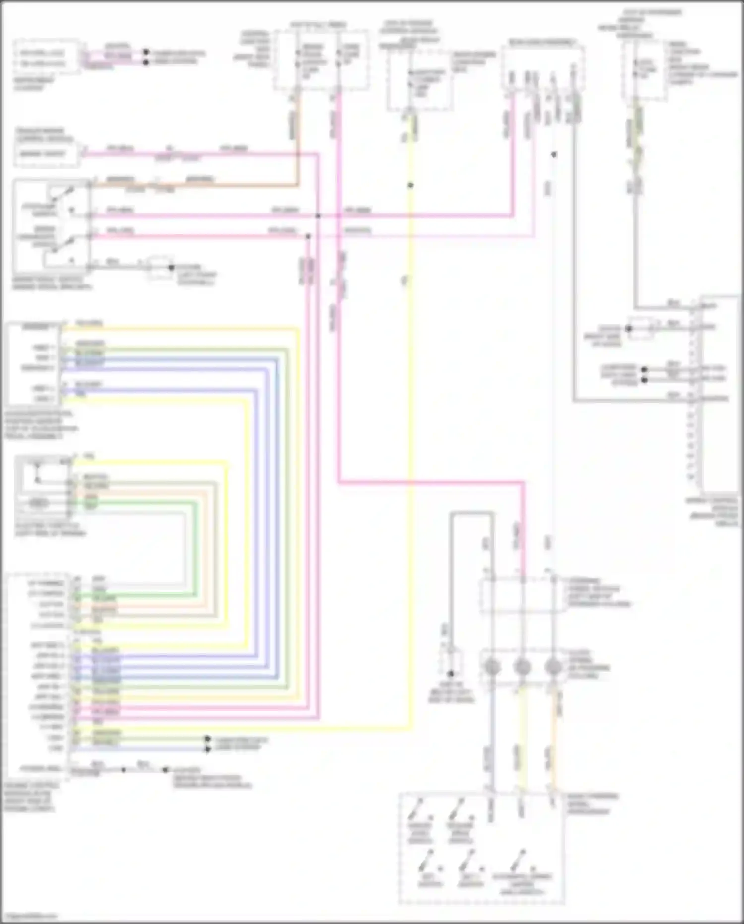 Wiring diagram app gnd 2 for Jaguar F-Pace I (2016-2020) (1 of 2)