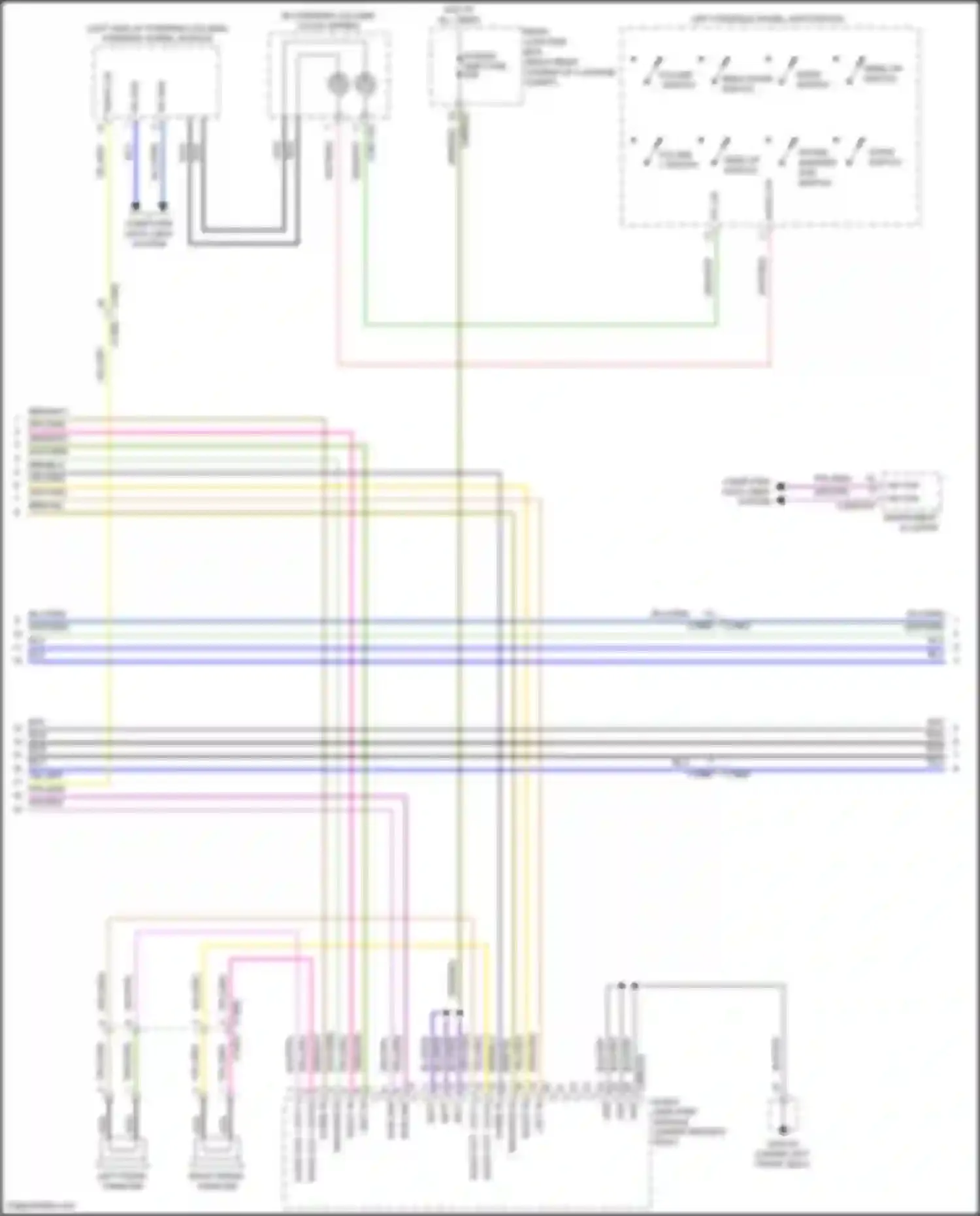 Wiring diagram audio lin for Jaguar F-Pace I (2016-2020) (1 of 7)