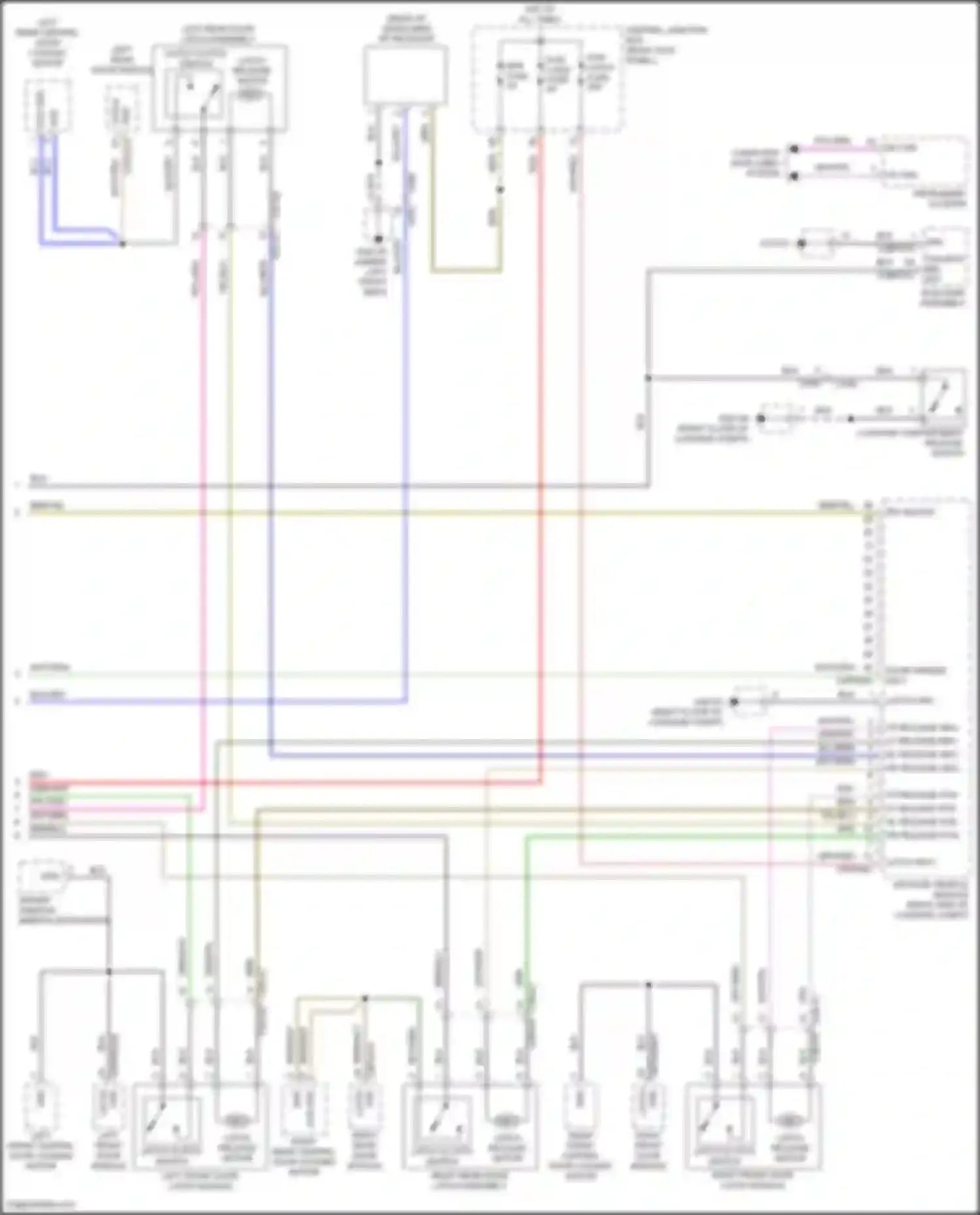 Wiring diagram glove box illumination lamp for Jaguar F-Pace I (2016-2020)