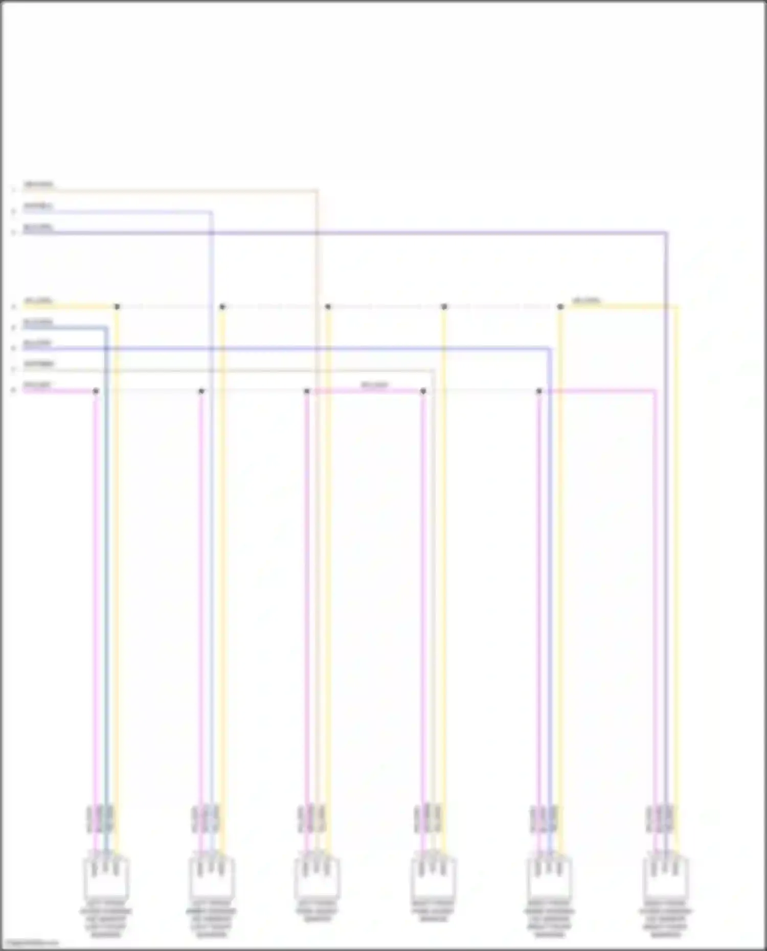 Wiring diagram blu/org for Jaguar F-Pace I (2016-2020) (5 of 34)