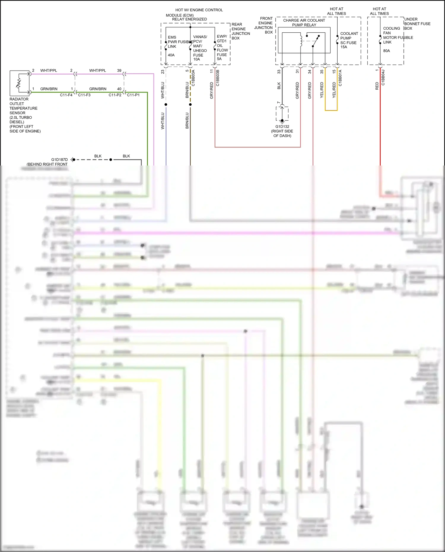 Jaguar F-Pace I (2016-2020) engine control module (ecm) wiring diagram  (7 of 18)