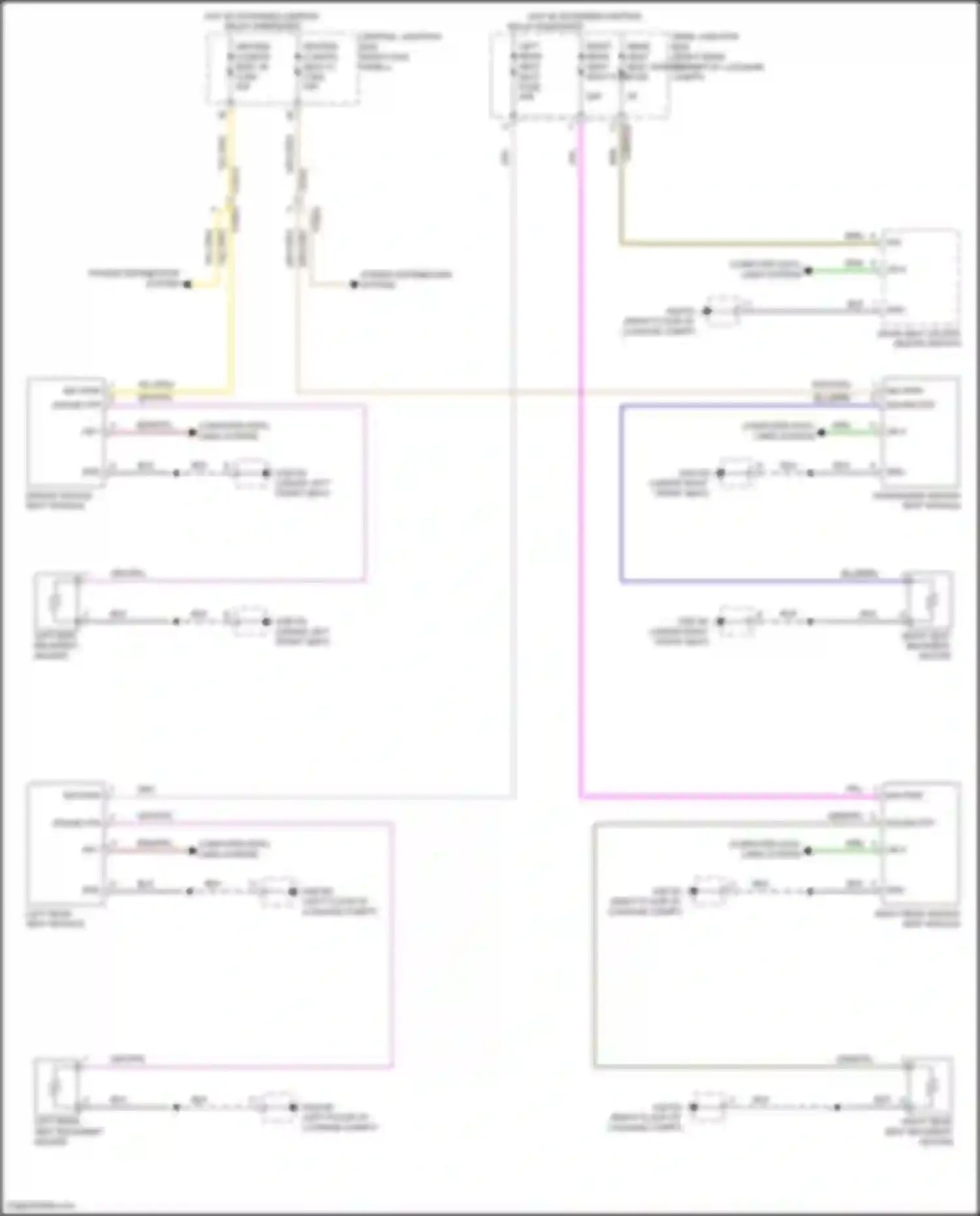 Wiring diagram gry/org for Jaguar F-Pace I (2016-2020) (13 of 42)