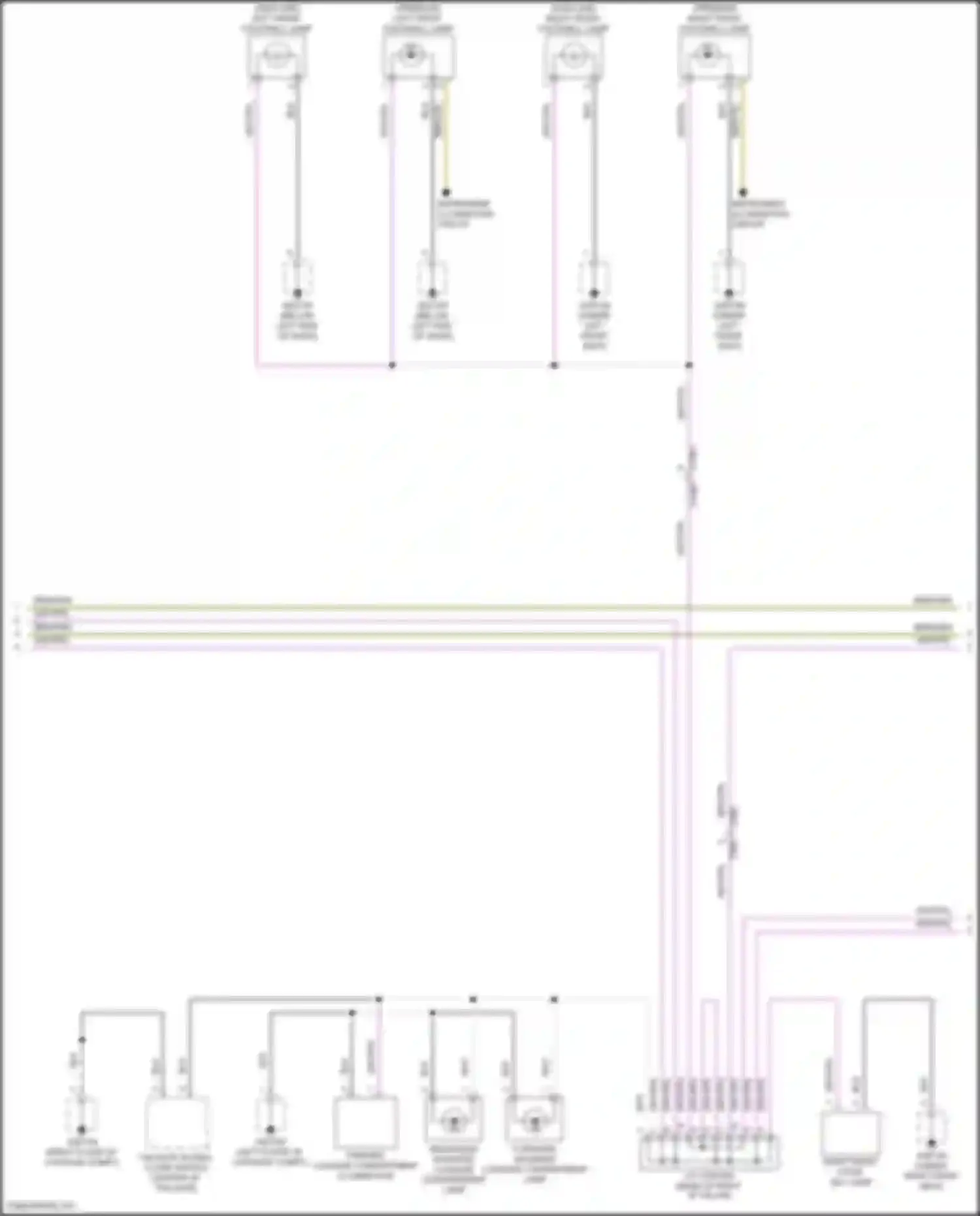 Wiring diagram tailgate global close switch for Jaguar F-Pace I (2016-2020)