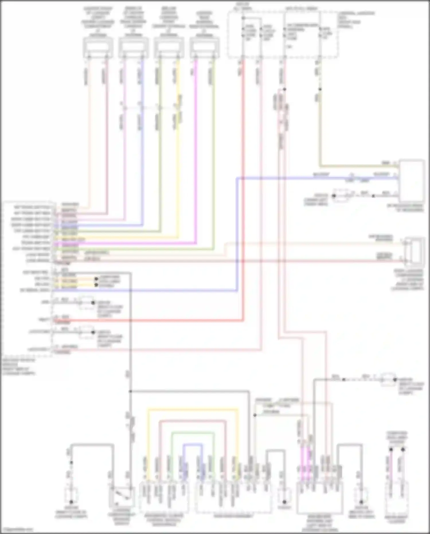 Wiring diagram kvm latch fuse for Jaguar F-Pace I (2016-2020)