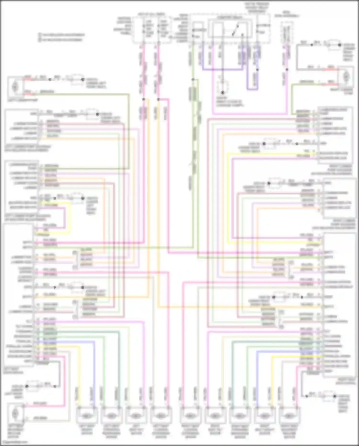 Wiring diagram parallel down for Jaguar F-Pace I (2016-2020)