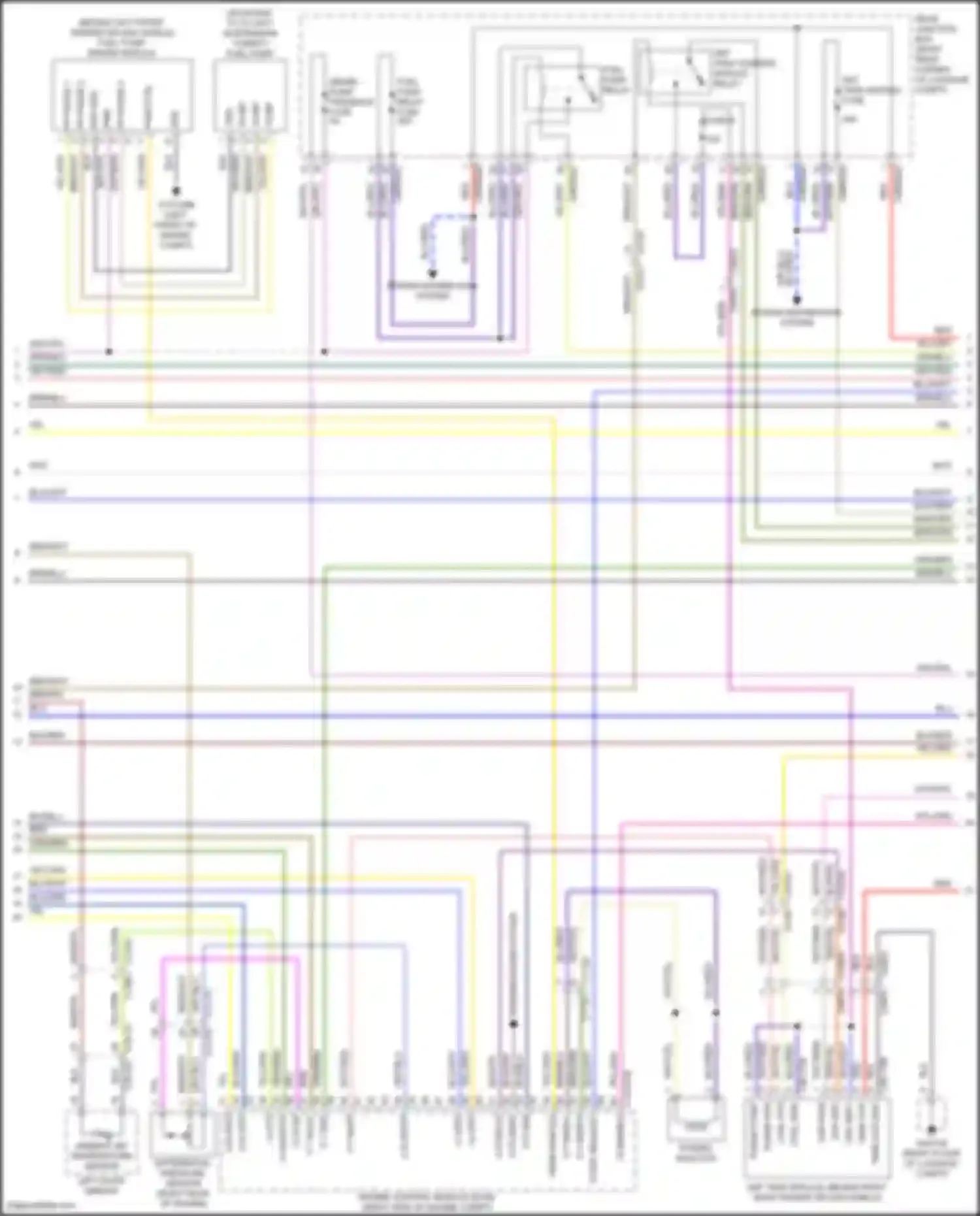 Wiring diagram i s brkred for Jaguar F-Pace I (2016-2020) (2 of 2)
