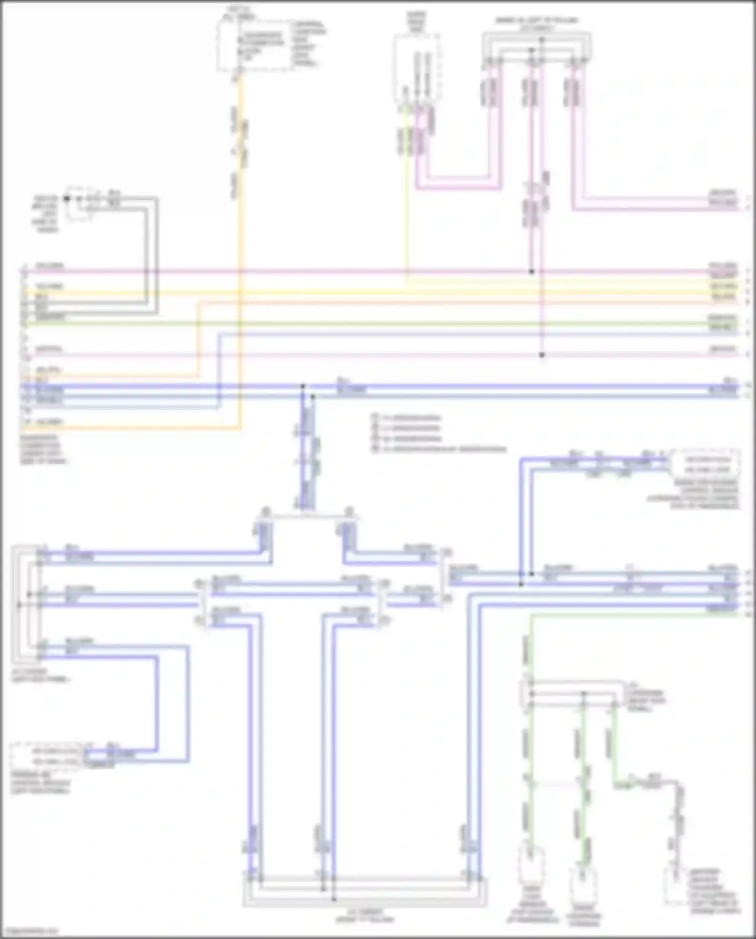 Wiring diagram image processing control module for Jaguar F-Pace I (2016-2020) (1 of 5)