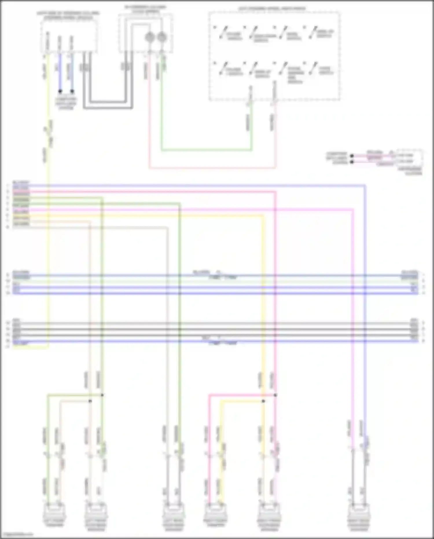 Wiring diagram instrument cluster for Jaguar F-Pace I (2016-2020) (5 of 29)