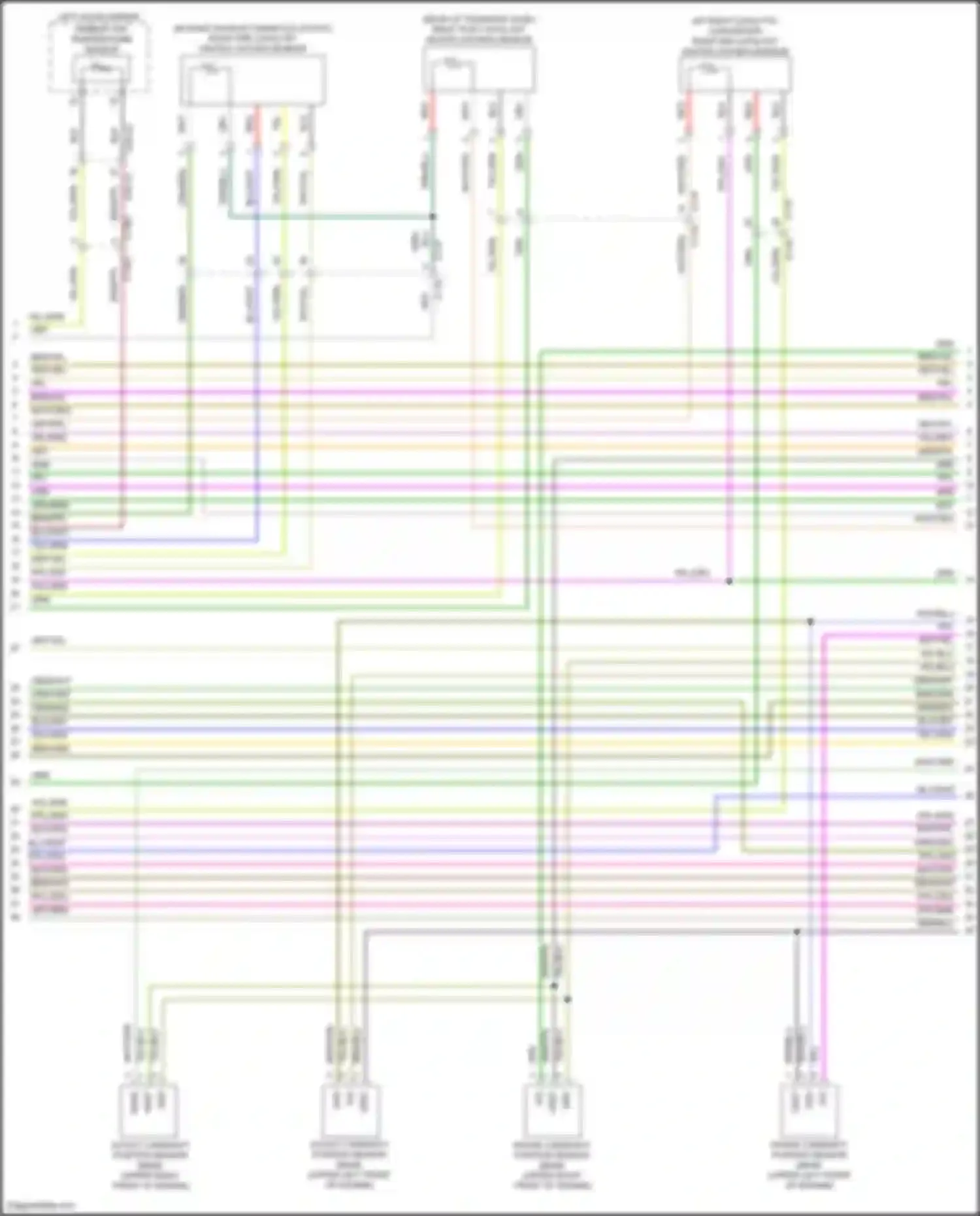 Wiring diagram blk/org for Jaguar F-Pace I (2016-2020)
