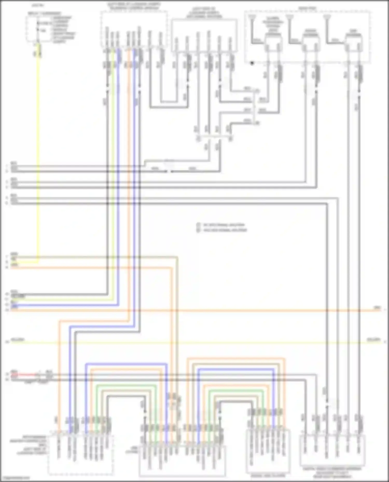 Wiring diagram quiescent current control module for Jaguar F-Pace I (2016-2020)