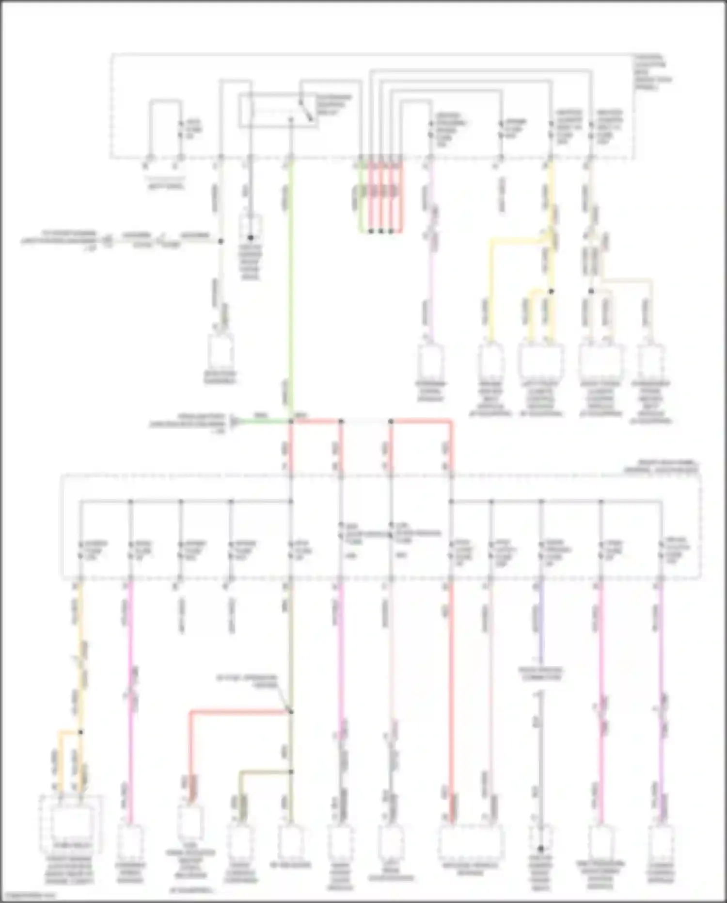 Wiring diagram kvm latch fuse for Jaguar F-Pace I (2016-2020)