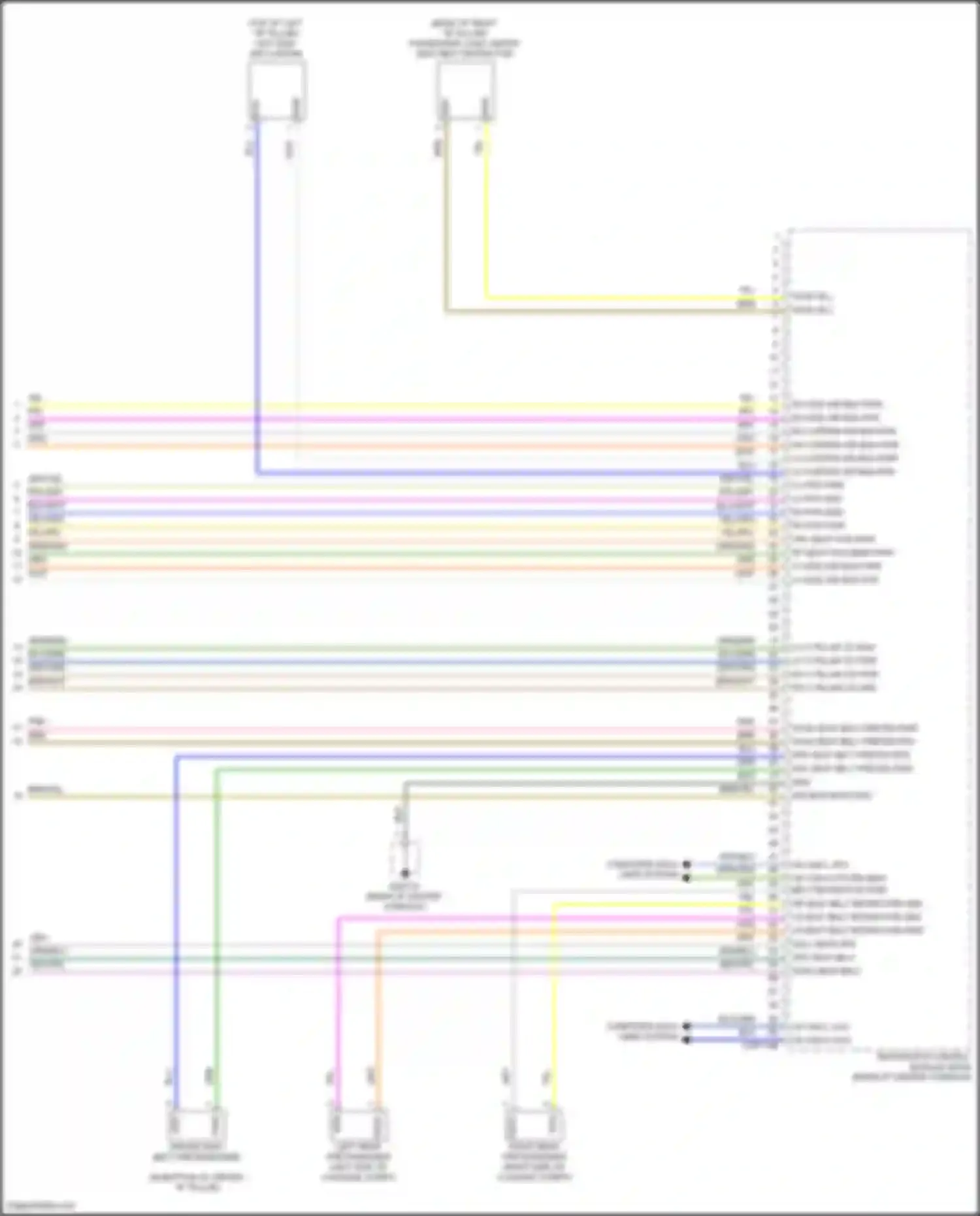 Wiring diagram lh pps gnd for Jaguar F-Pace I (2016-2020)