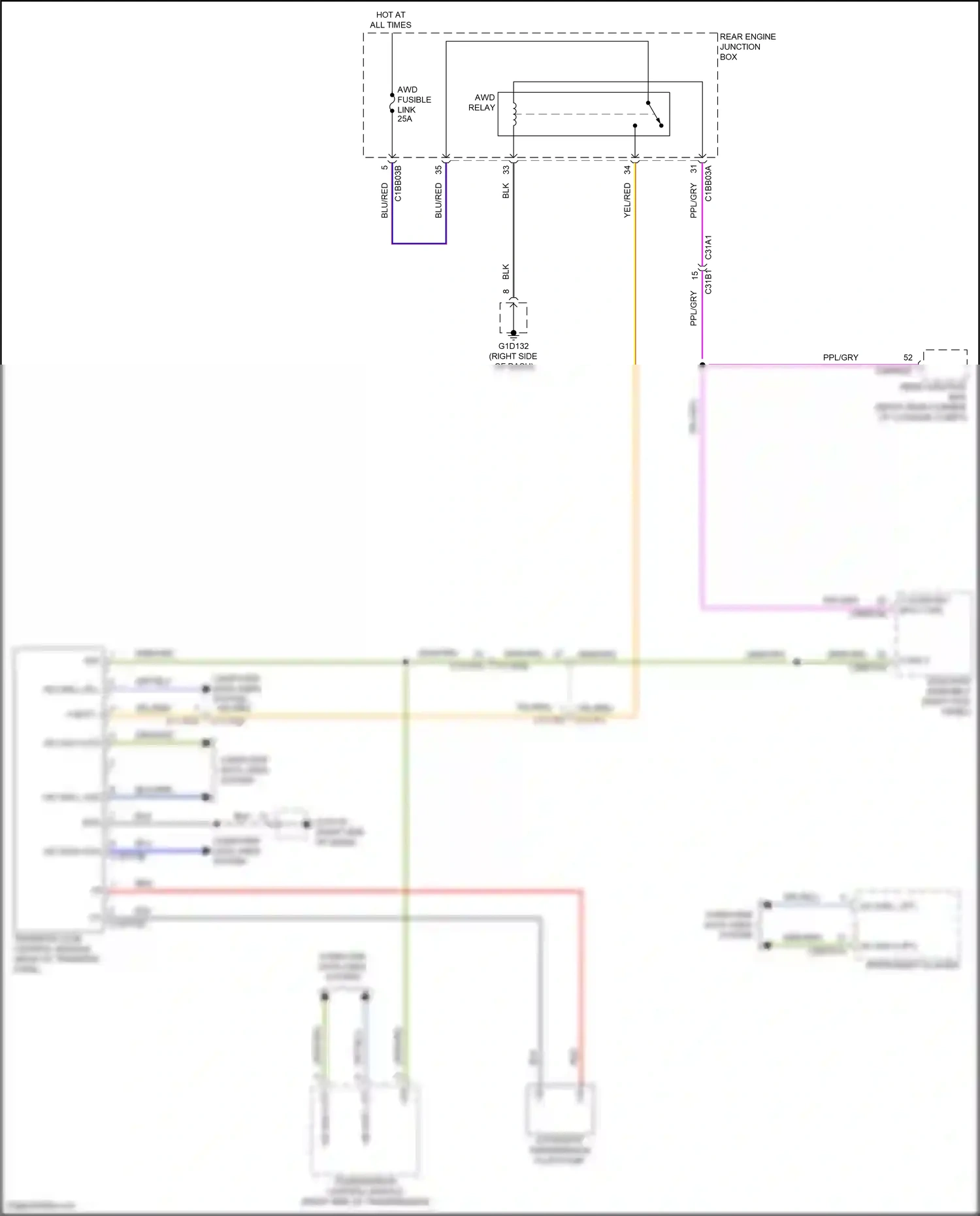 Jaguar F-Pace I (2016-2020) ppl/gry wiring diagram  (31 of 35)
