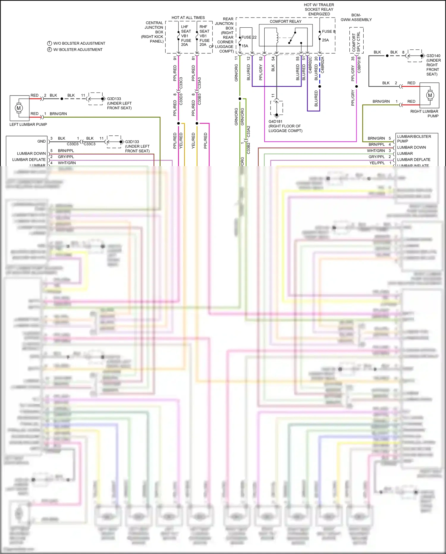 Jaguar F-Pace I (2016-2020) ppl/gry wiring diagram  (11 of 35)