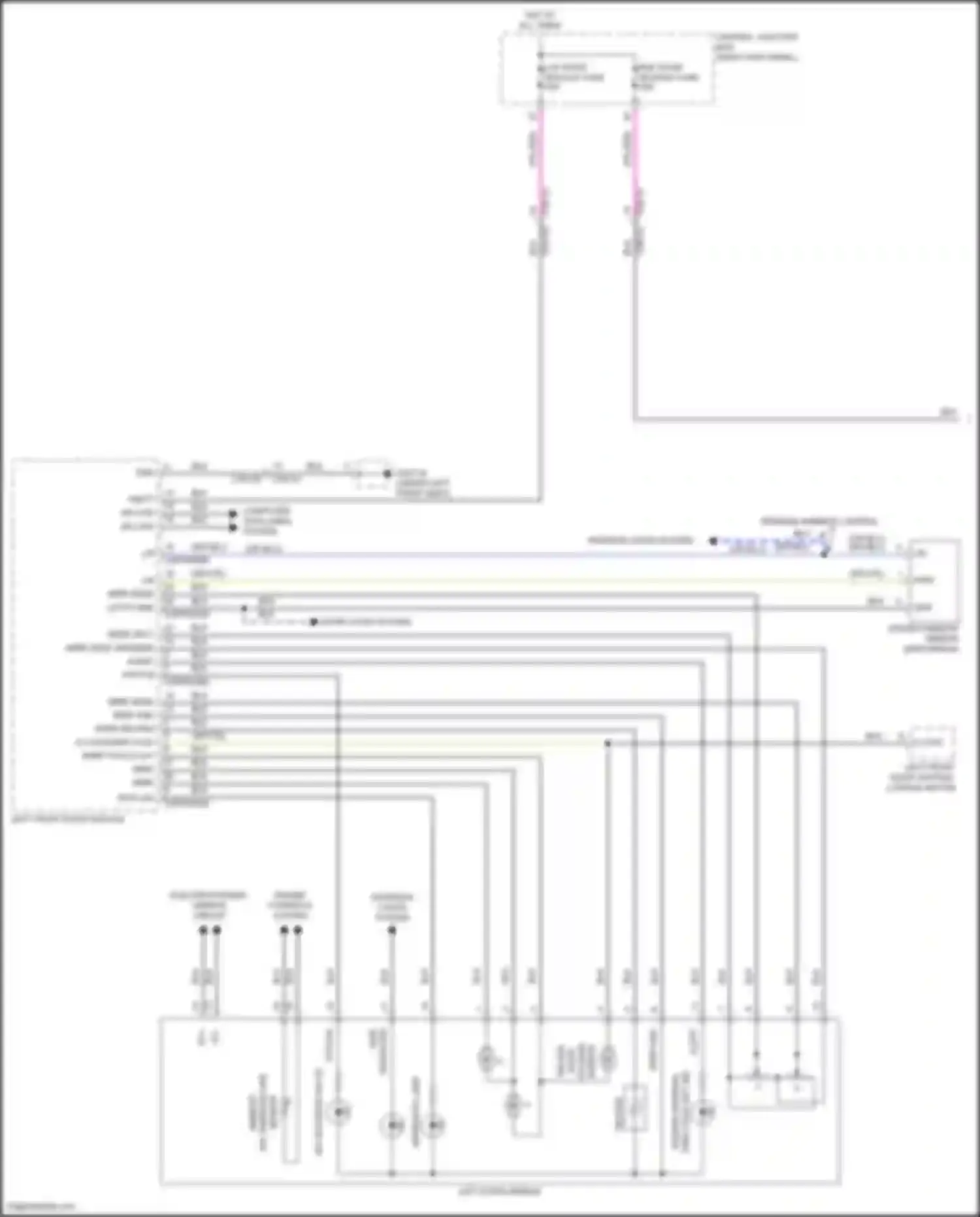 Wiring diagram premium ambient lighting for Jaguar F-Pace I (2016-2020) (1 of 2)