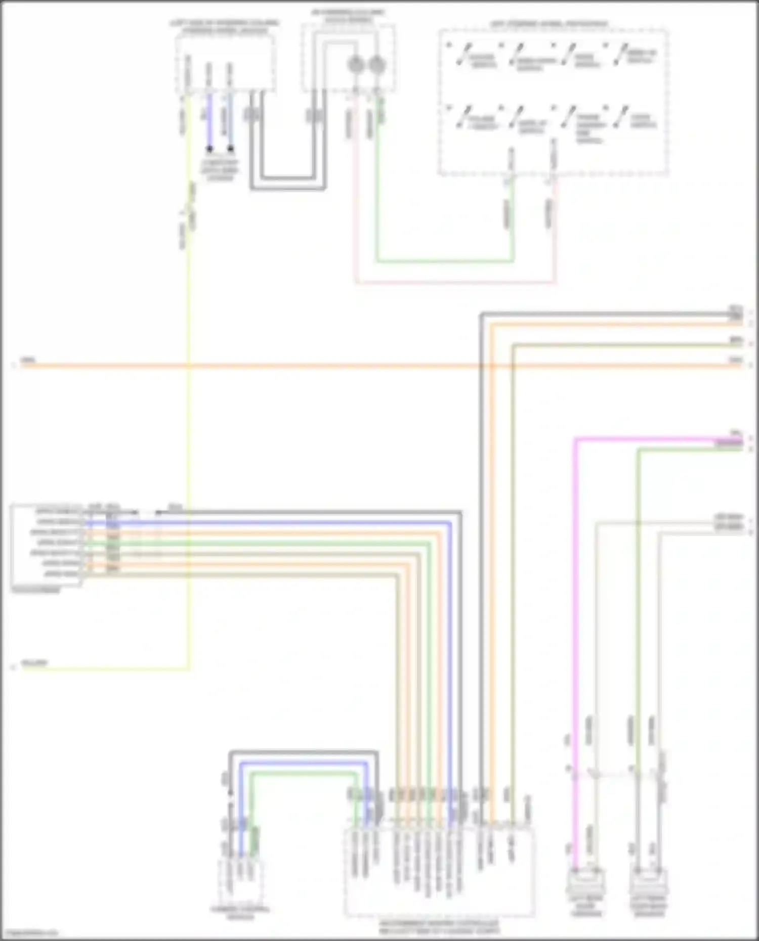 Wiring diagram seek down switch for Jaguar F-Pace I (2016-2020) (4 of 6)