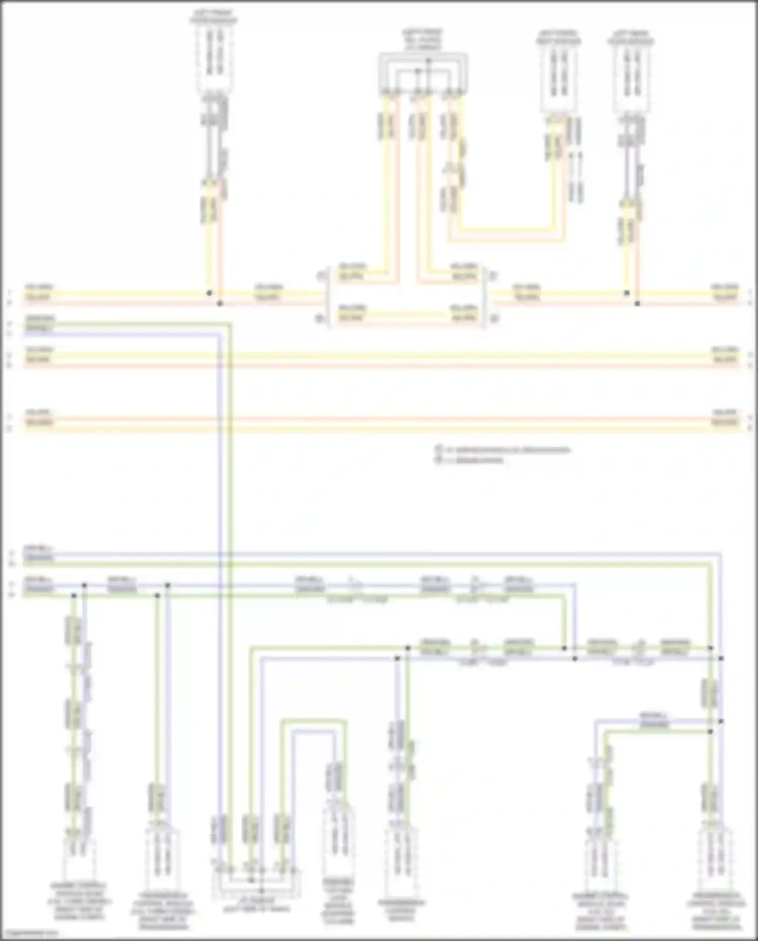 Wiring diagram steering column lock module for Jaguar F-Pace I (2016-2020) (2 of 3)