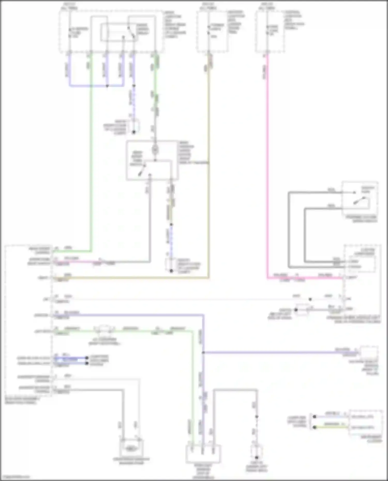 Wiring diagram swm fuse for Jaguar F-Pace I (2016-2020) (4 of 12)