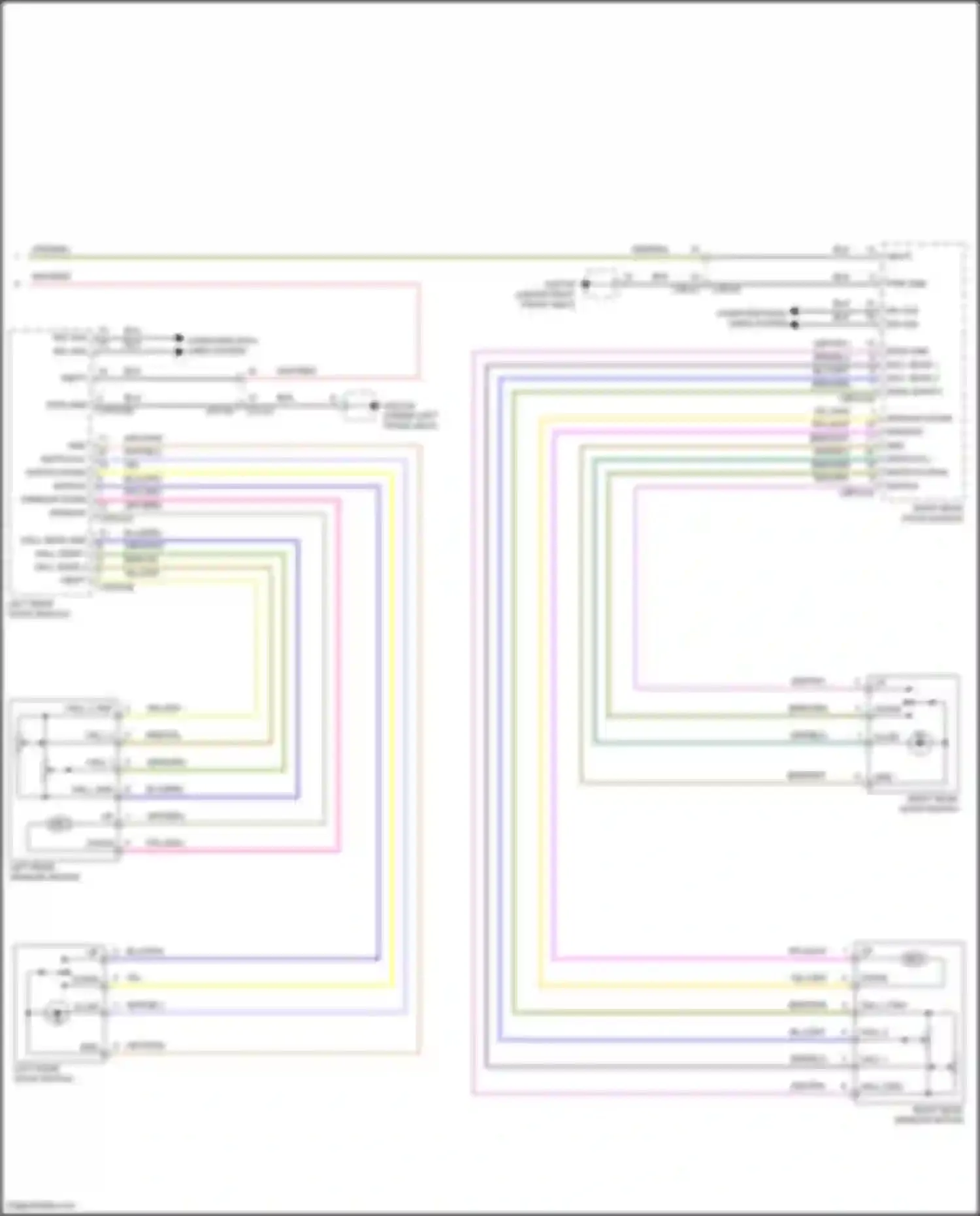 Wiring diagram switch up for Jaguar F-Pace I (2016-2020)