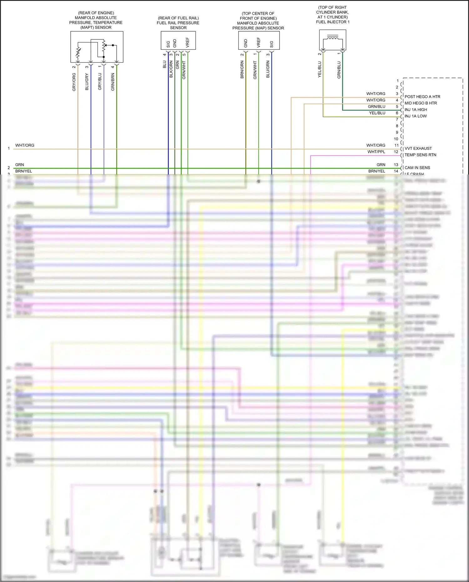 Jaguar F-Pace I (2016-2020) vref wiring diagram  (4 of 4)
