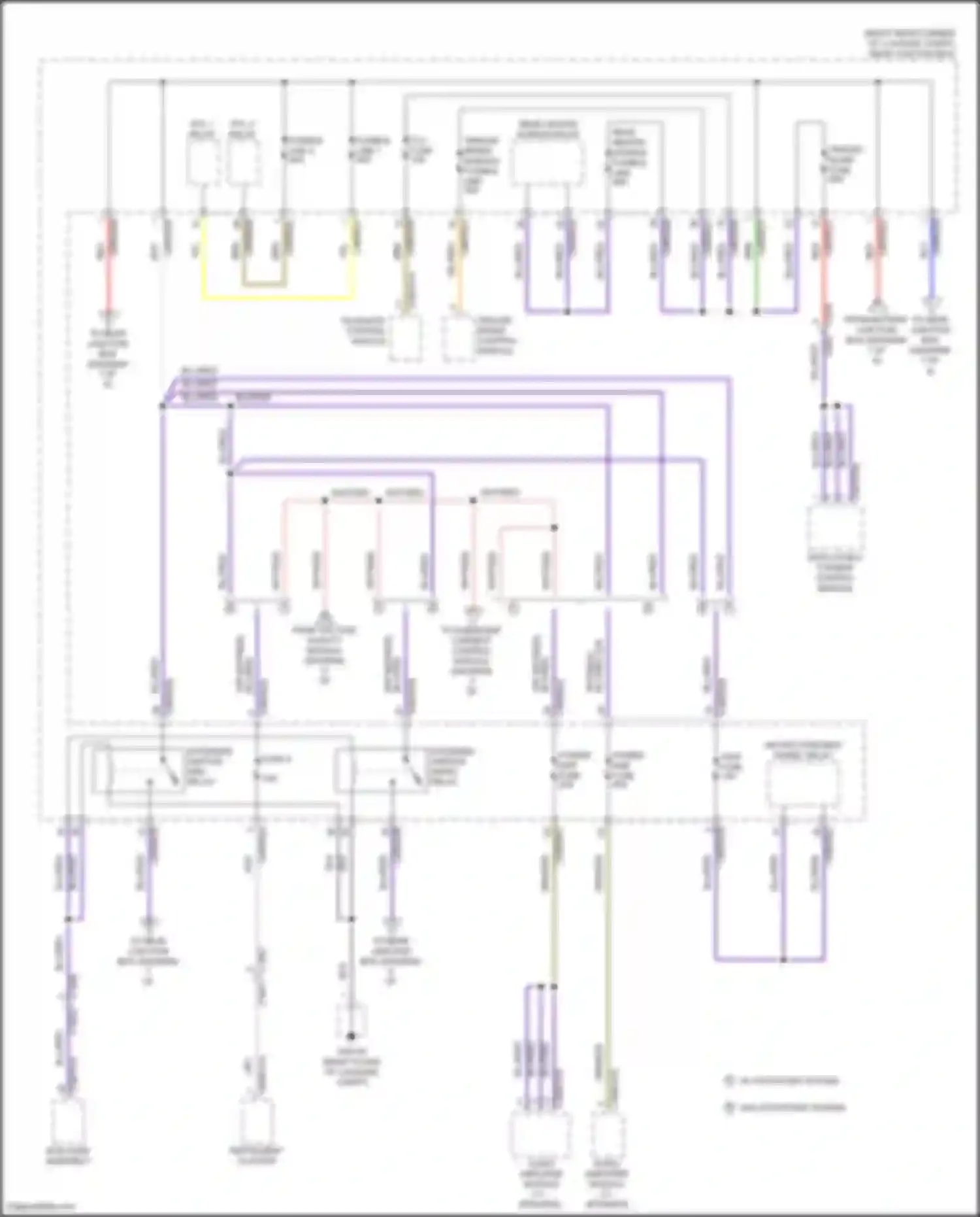 Wiring diagram w/o stop/start system for Jaguar F-Pace I (2016-2020) (1 of 1)