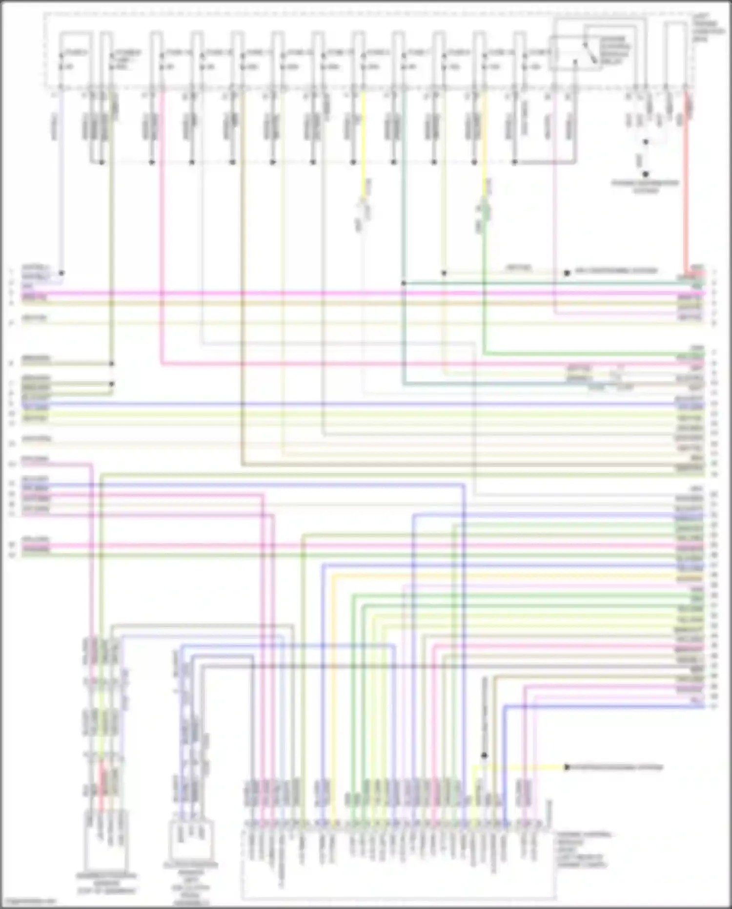F-type Jaguar I facelift (2016-2019): Wiring diagram engine performance 3.0l sc (2 of 9)