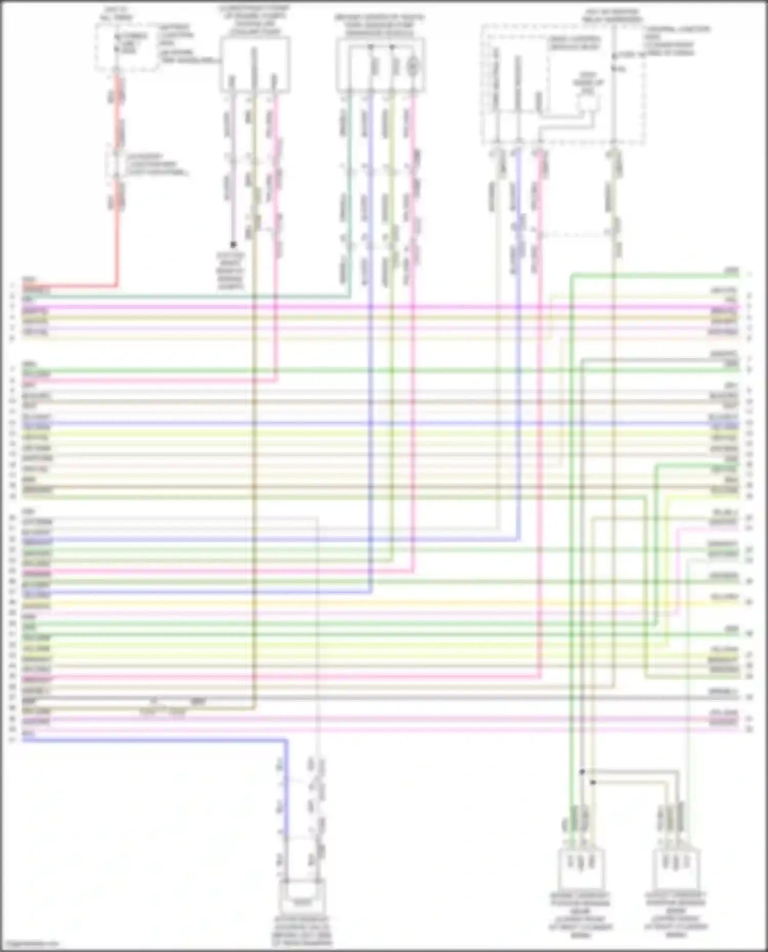 F-type Jaguar I facelift (2016-2019): Wiring diagram engine performance 3.0l sc (3 of 9)