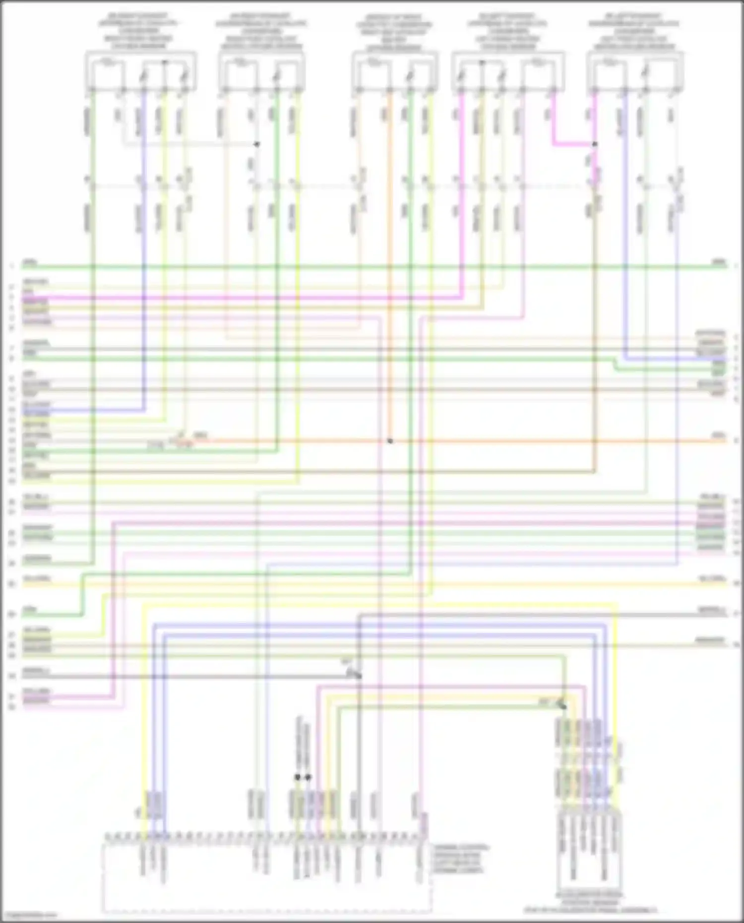 F-type Jaguar I facelift (2016-2019): Wiring diagram engine performance 3.0l sc (4 of 9)