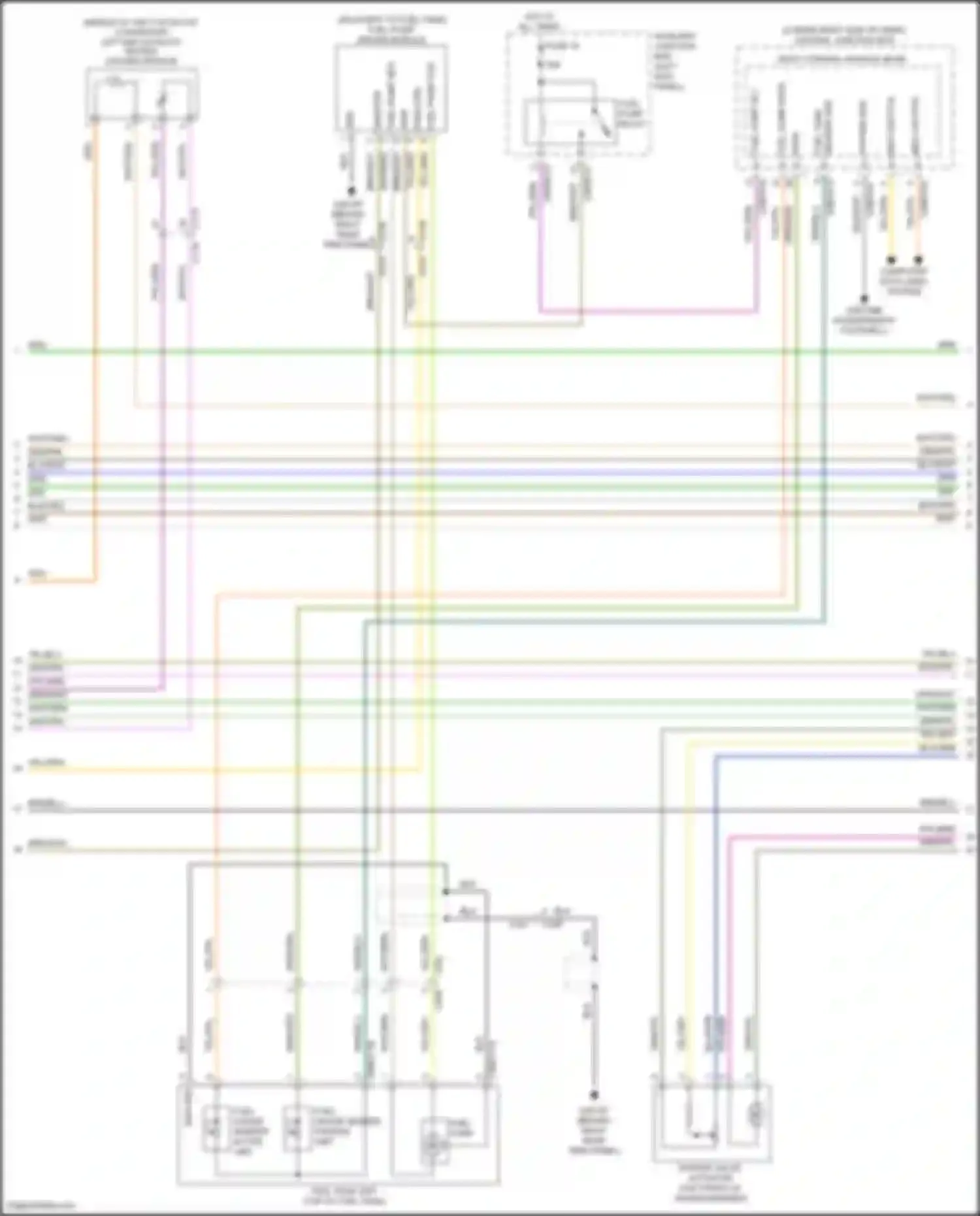 F-type Jaguar I facelift (2016-2019): Wiring diagram engine performance 3.0l sc (5 of 9)