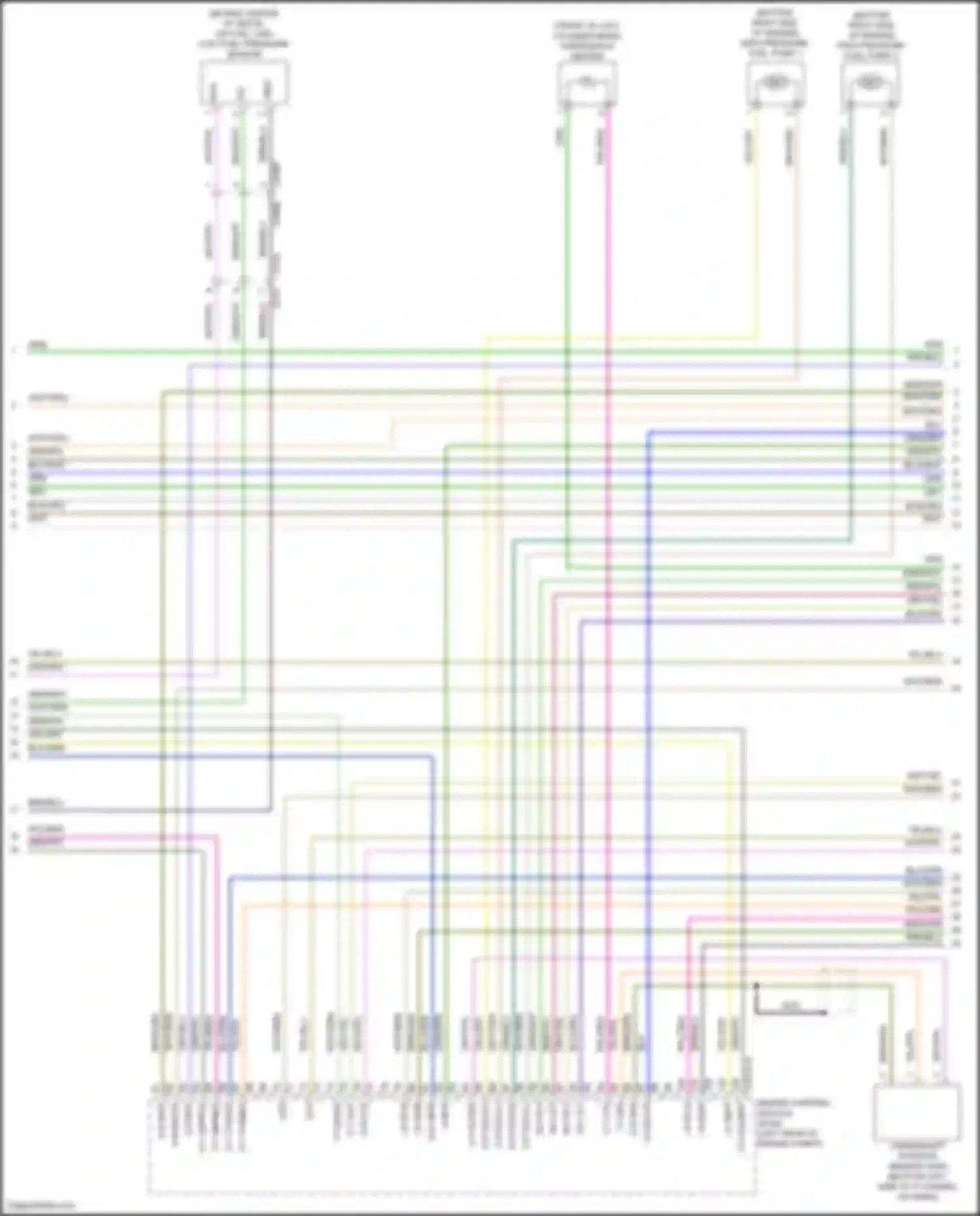 F-type Jaguar I facelift (2016-2019): Wiring diagram engine performance 3.0l sc (6 of 9)