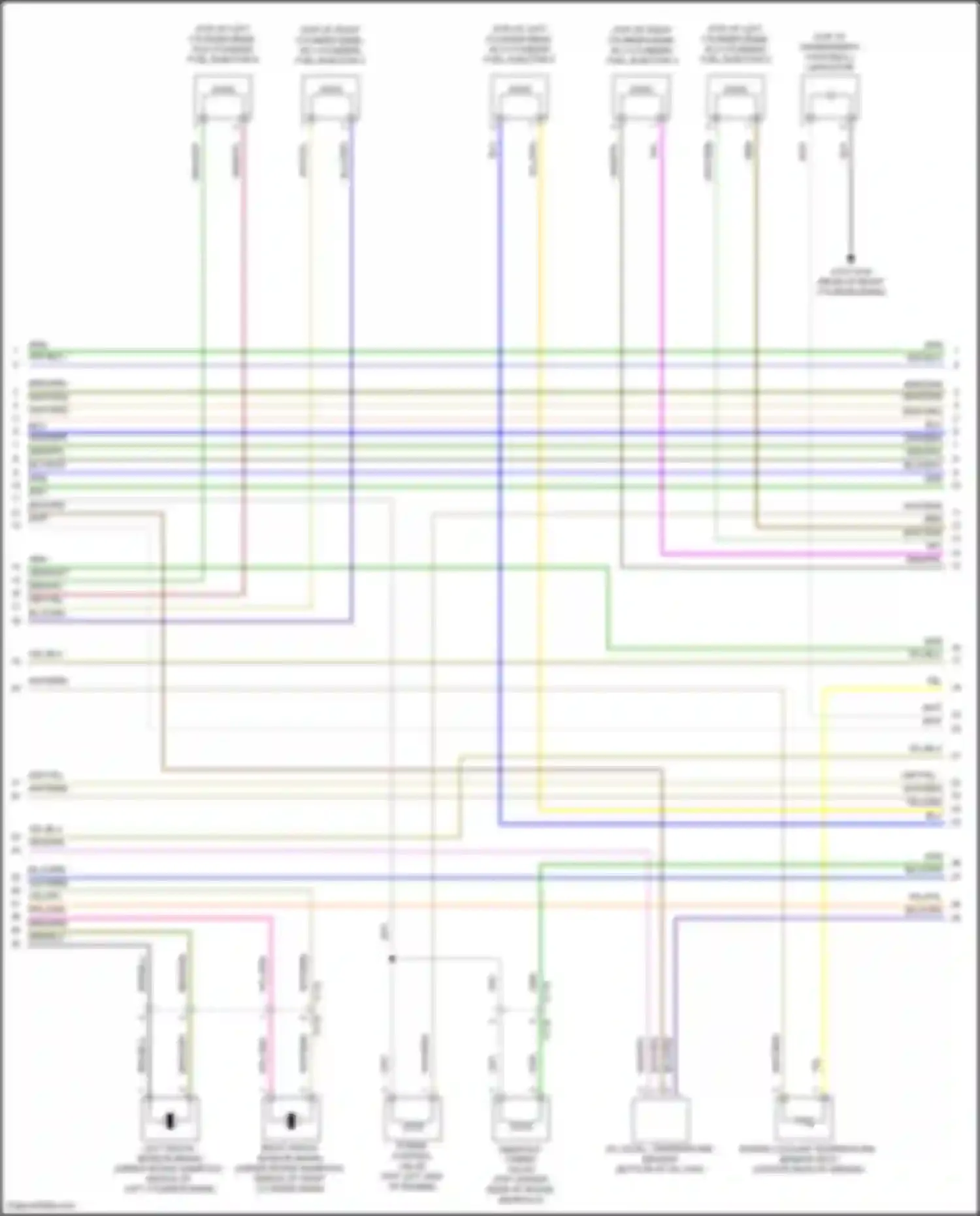 F-type Jaguar I facelift (2016-2019): Wiring diagram engine performance 3.0l sc (7 of 9)