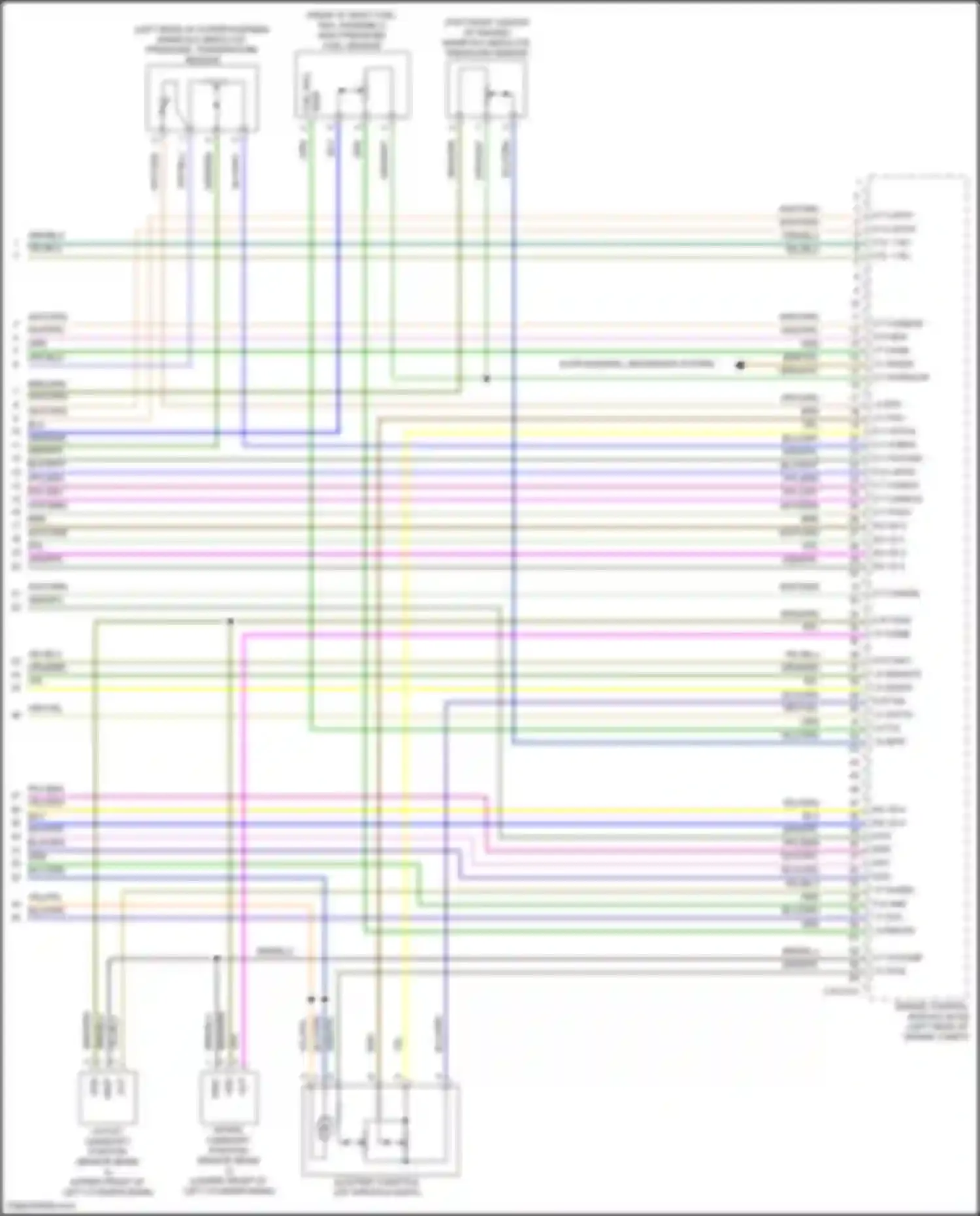 F-type Jaguar I facelift (2016-2019): Wiring diagram engine performance 3.0l sc (9 of 9)