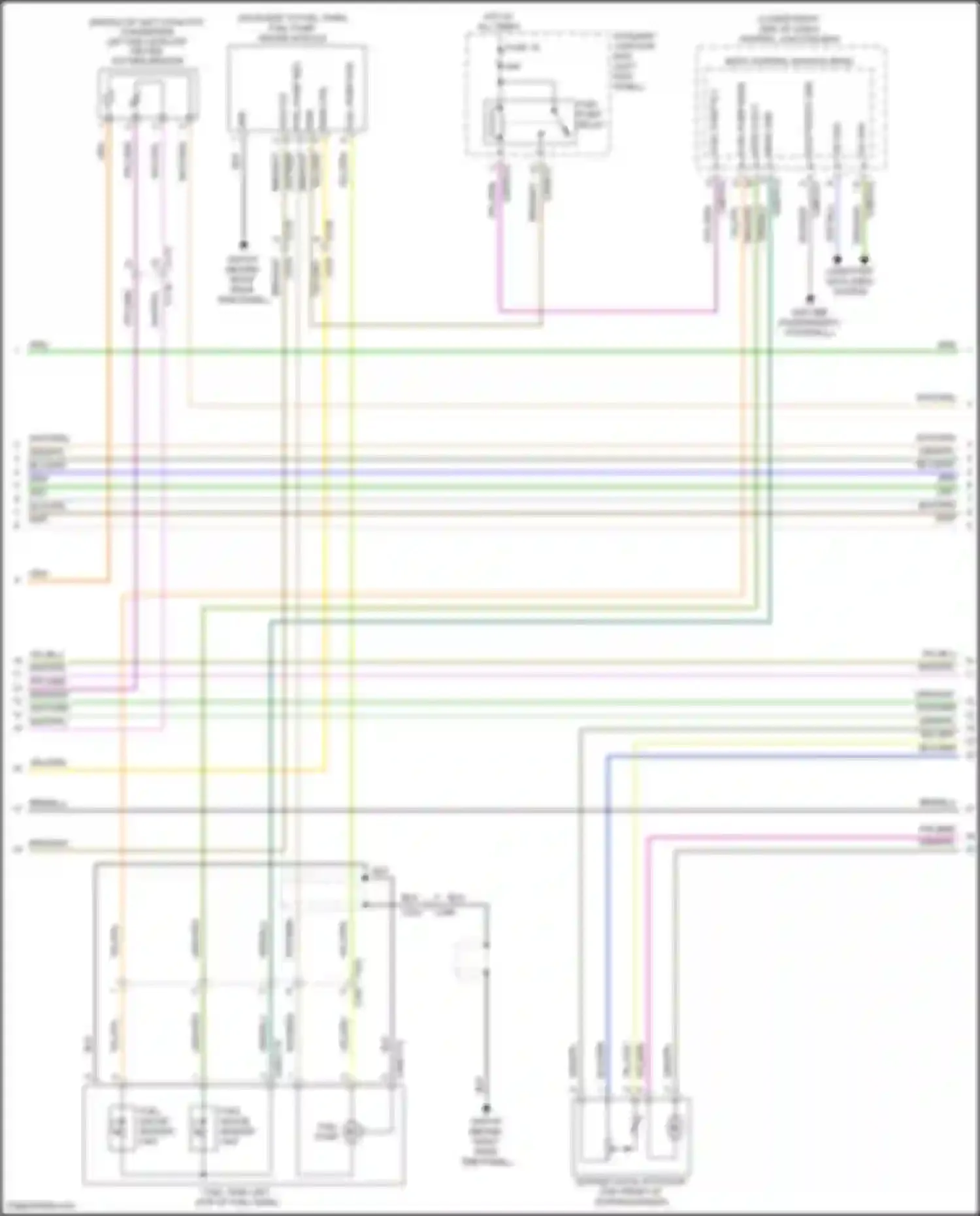 F-type Jaguar I facelift (2016-2019): Wiring diagram engine performance 5.0l sc (5 of 9)