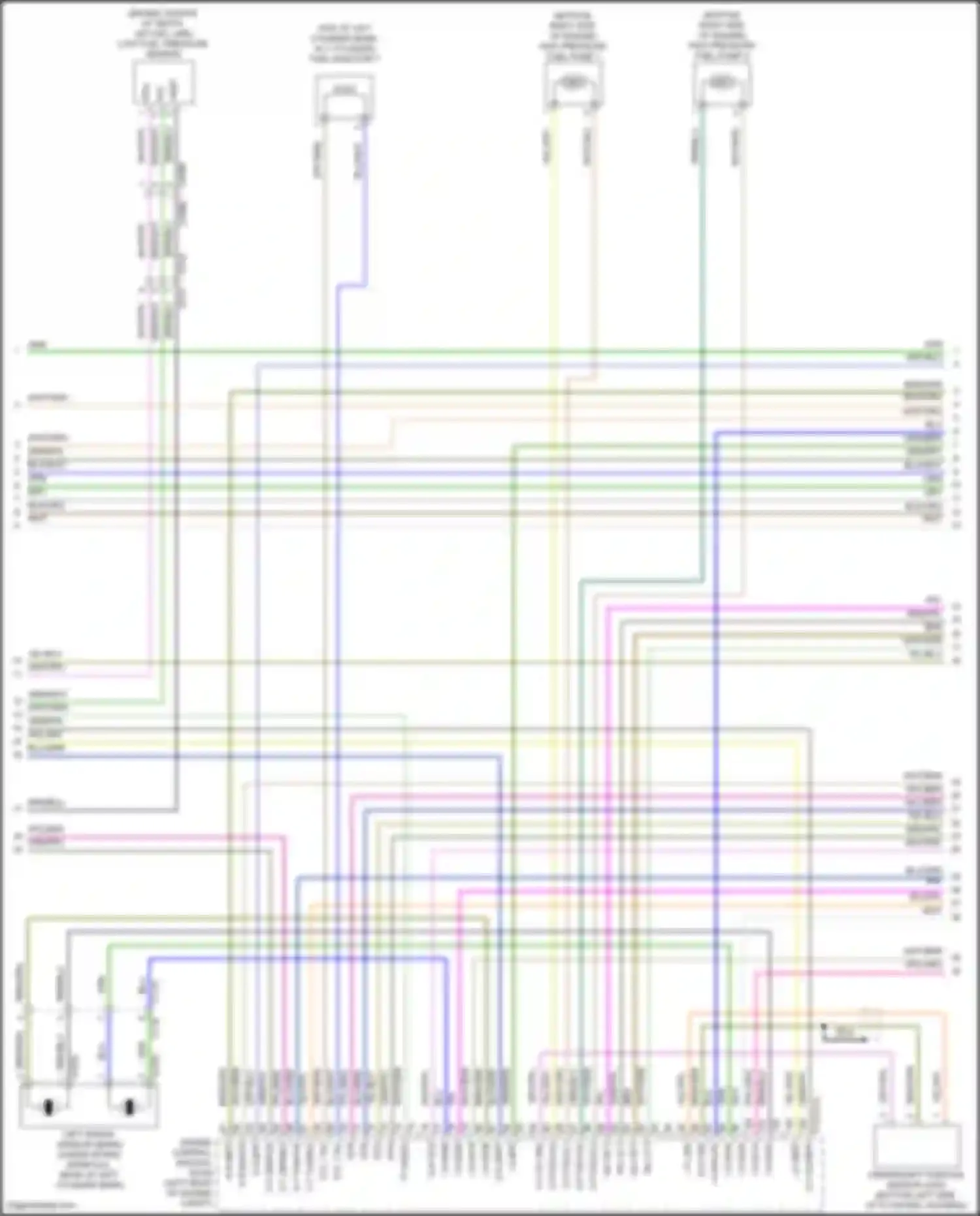 F-type Jaguar I facelift (2016-2019): Wiring diagram engine performance 5.0l sc (6 of 9)
