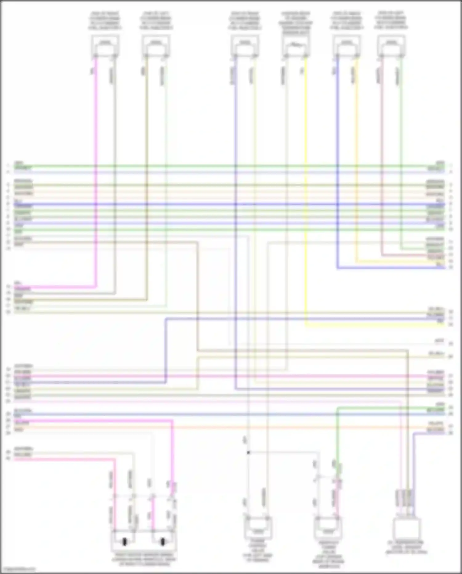 F-type Jaguar I facelift (2016-2019): Wiring diagram engine performance 5.0l sc (7 of 9)