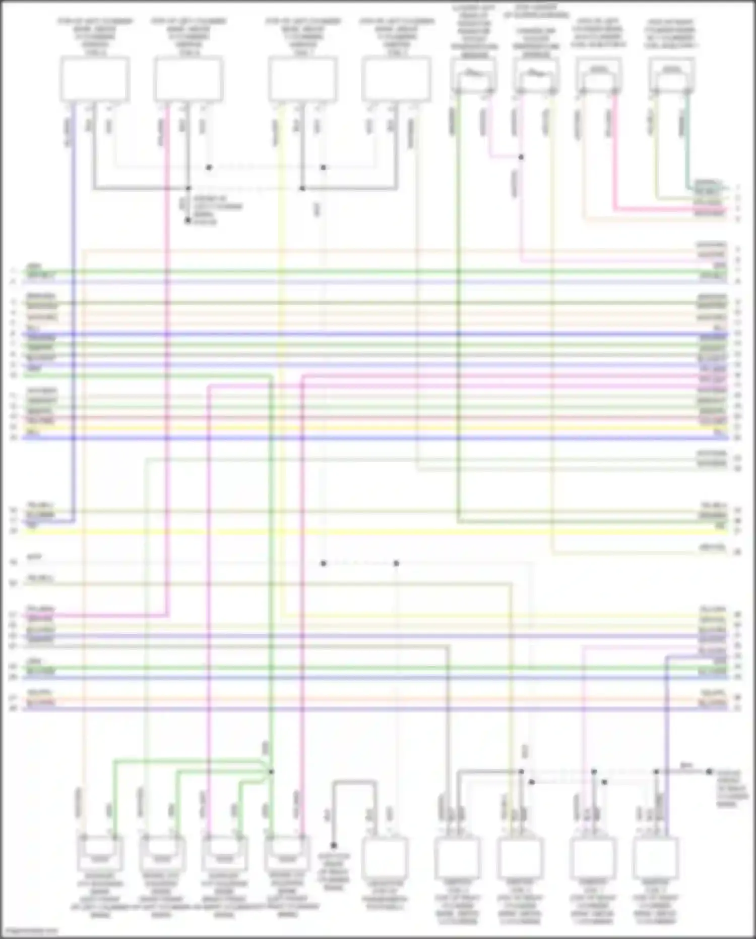 F-type Jaguar I facelift (2016-2019): Wiring diagram engine performance 5.0l sc (8 of 9)