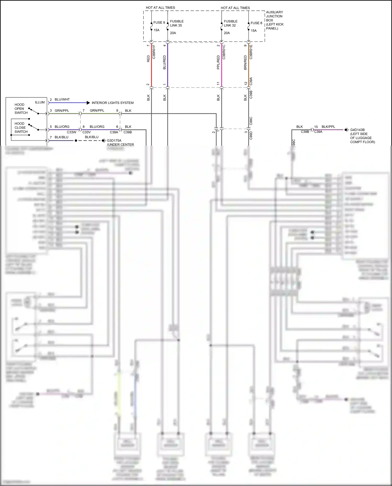 Jaguar F-type I facelift (2016-2019) computer data lines system wiring diagram  (48 of 81)