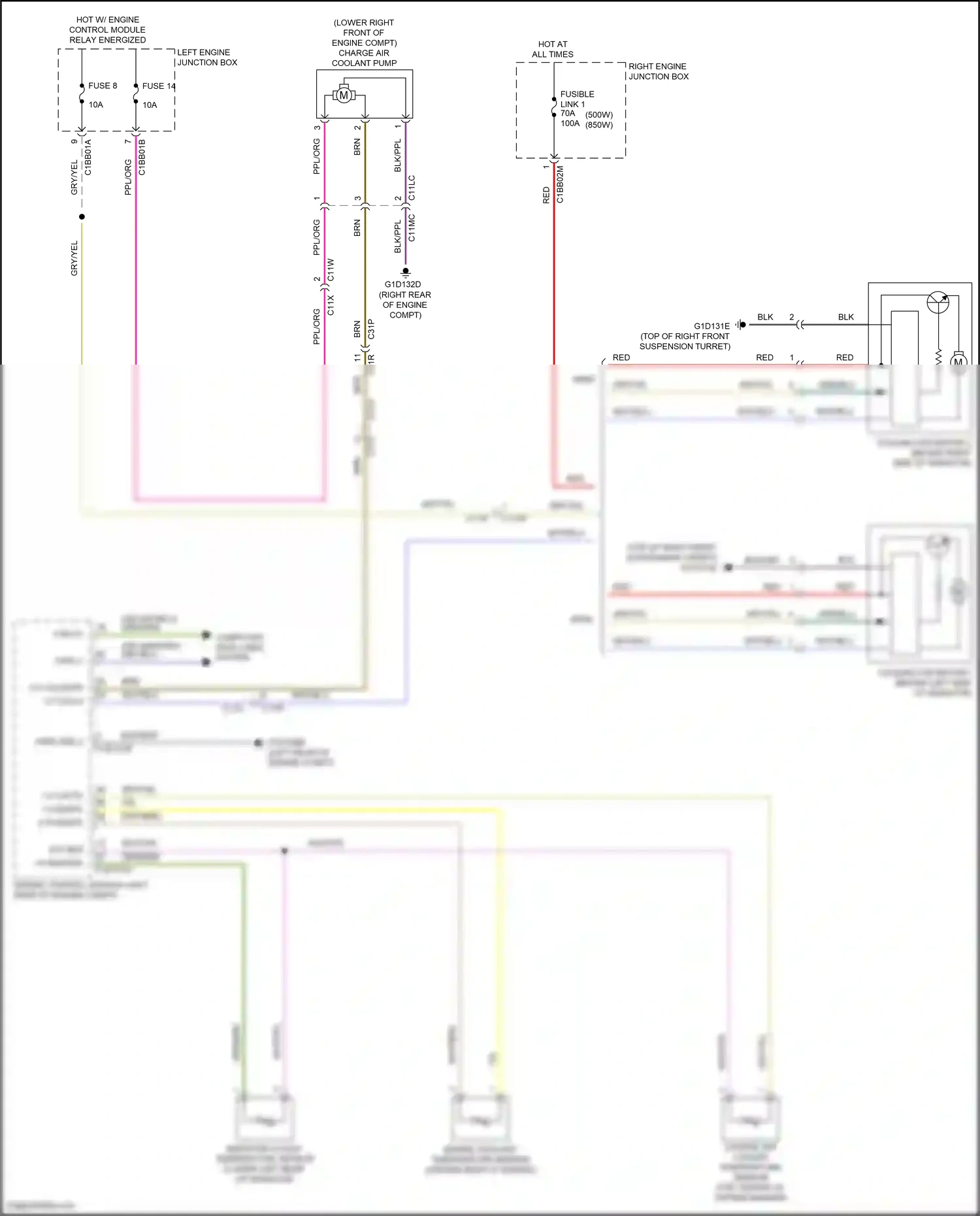 Jaguar F-type I facelift (2016-2019) computer data lines system wiring diagram  (43 of 81)