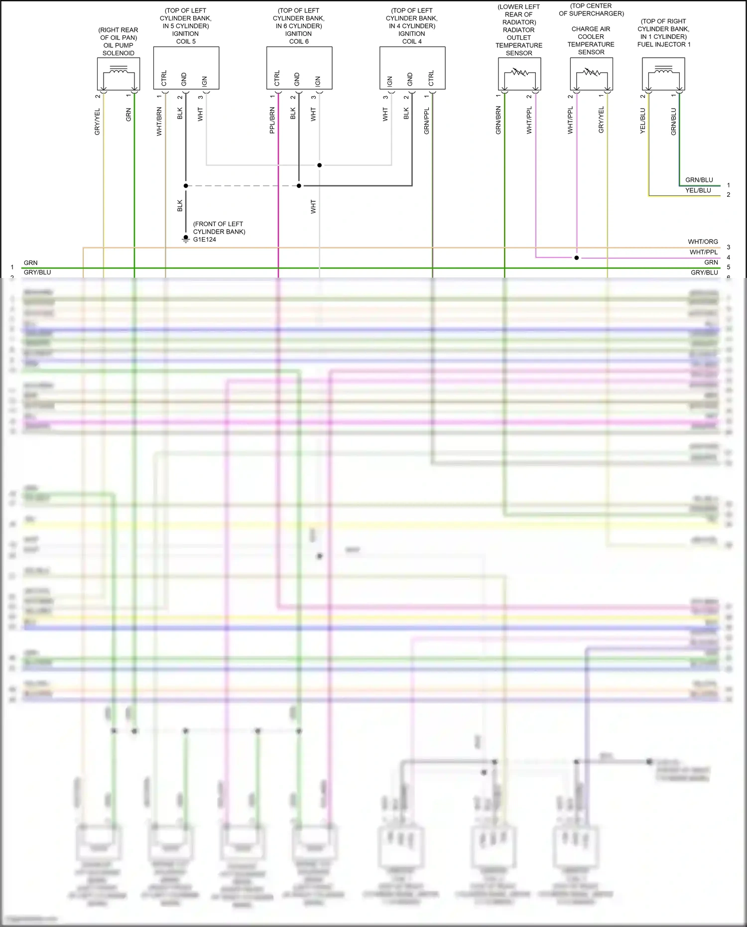 Jaguar F-type I facelift (2016-2019) ctrl wiring diagram  (2 of 2)