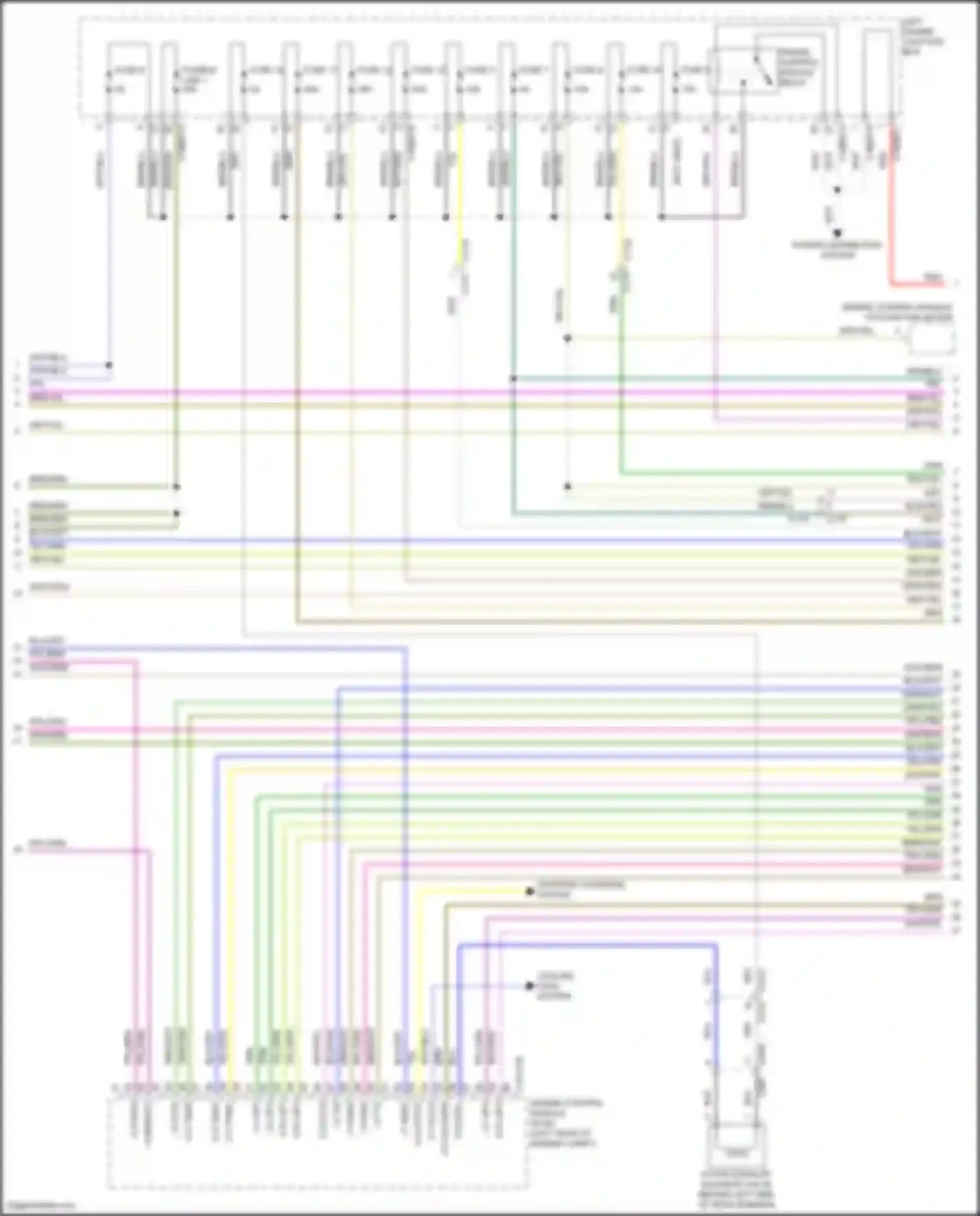 F-type Jaguar I (2013-2017): Wiring diagram engine performance 5.0l sc (2 of 9)