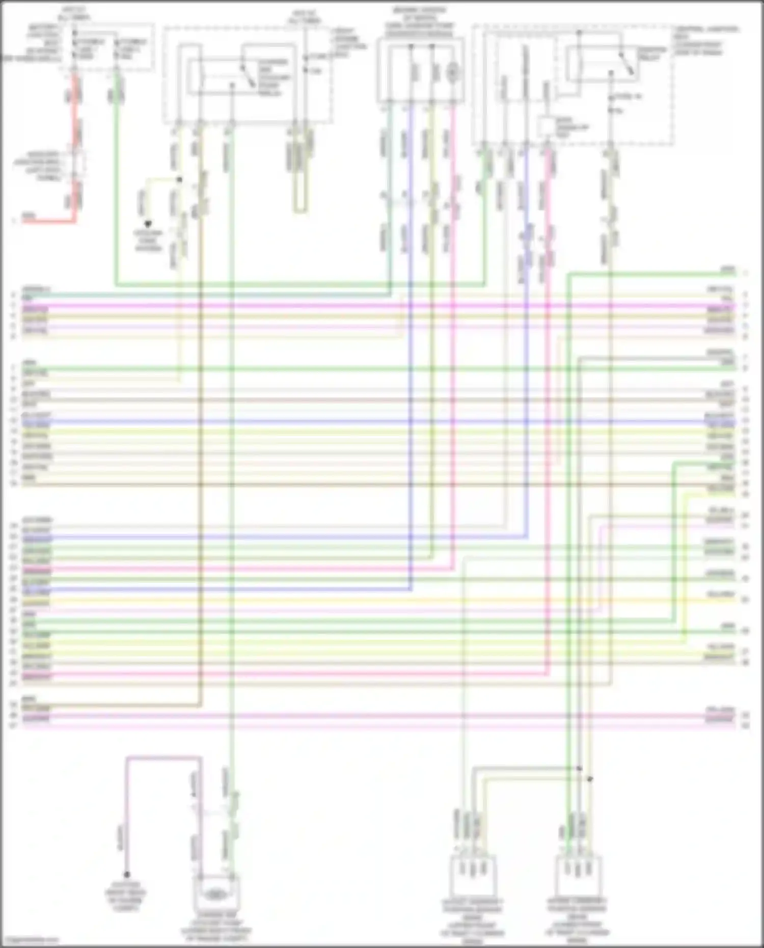 F-type Jaguar I (2013-2017): Wiring diagram engine performance 5.0l sc (3 of 9)