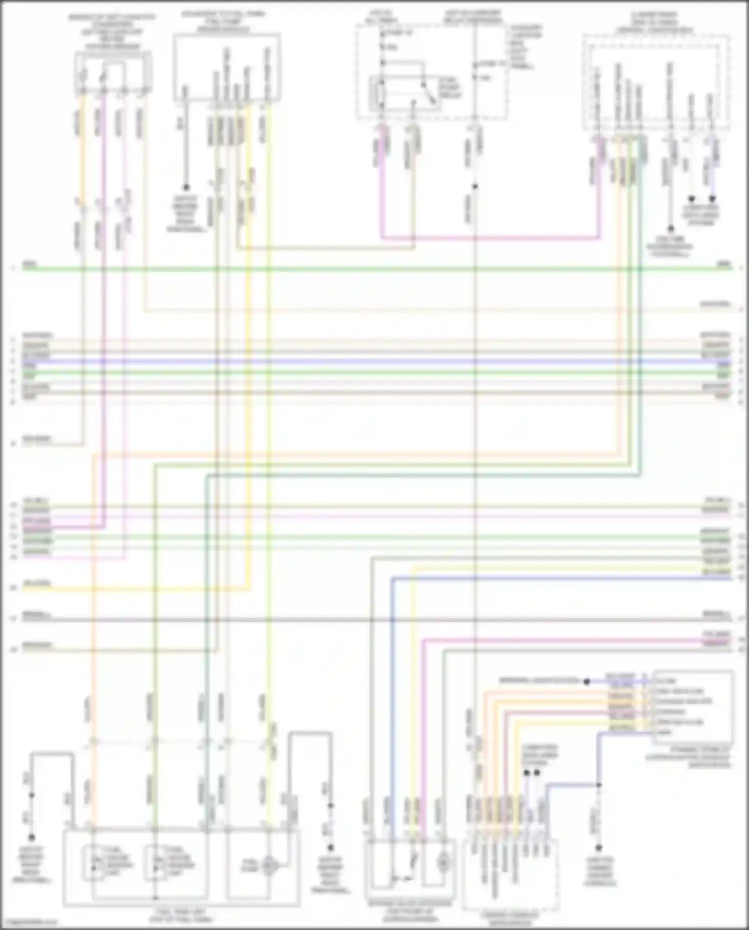 F-type Jaguar I (2013-2017): Wiring diagram engine performance 5.0l sc (5 of 9)
