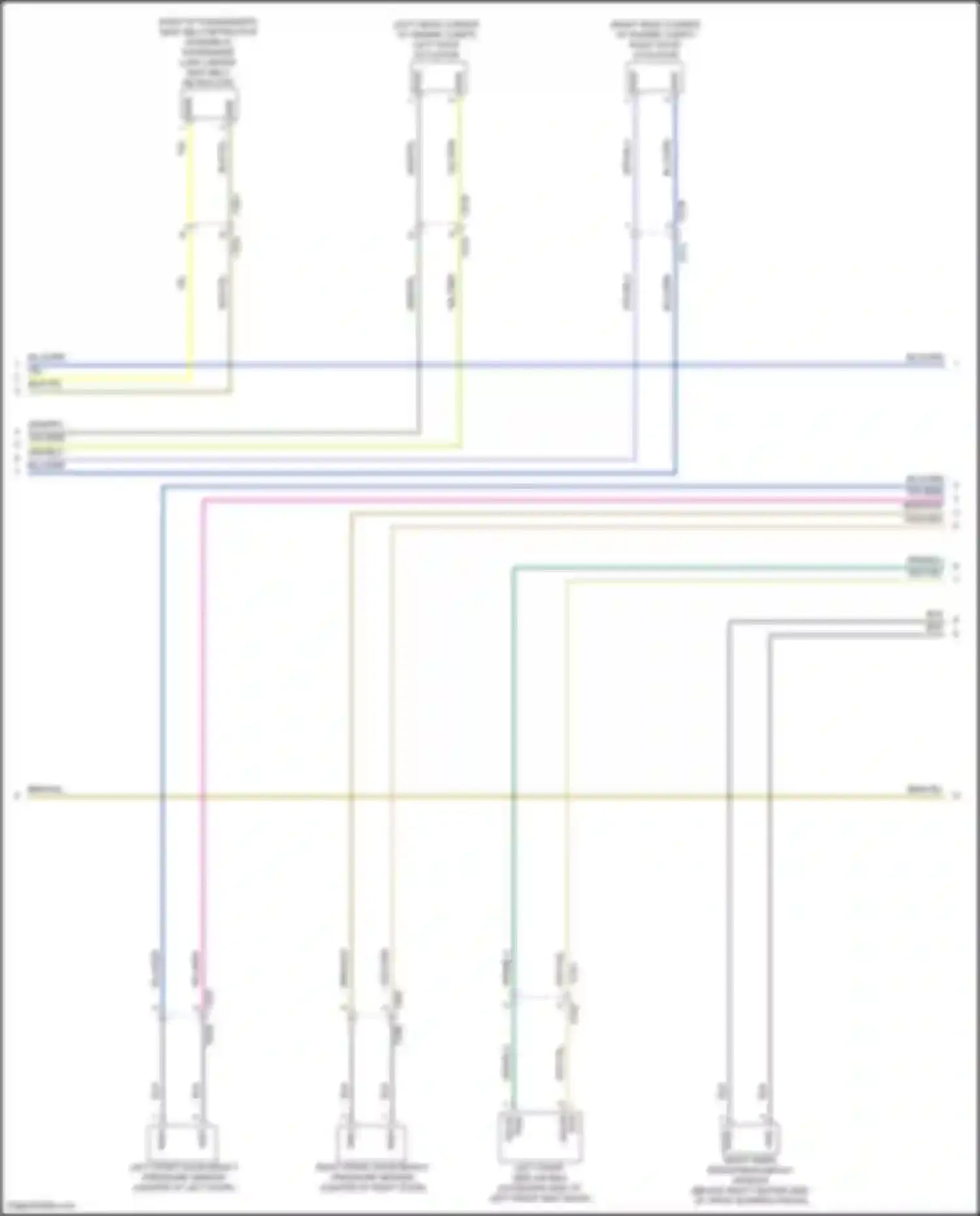 Car Wiring Diagrams for F-type Jaguar I (2013-2017): Supplemental restraints circuit (2 of 4)