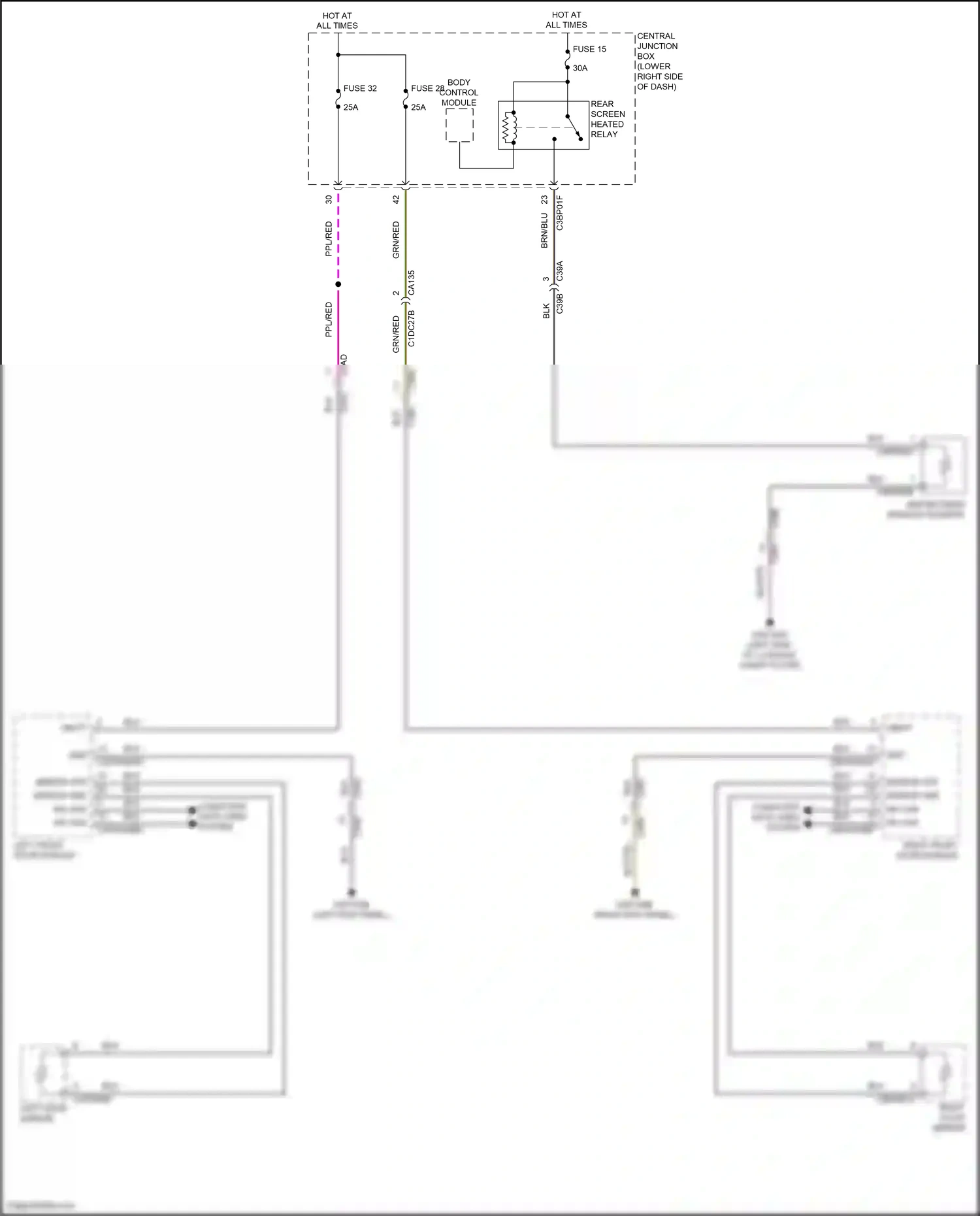 Jaguar F-type I (2013-2017) computer data lines system wiring diagram  (39 of 69)