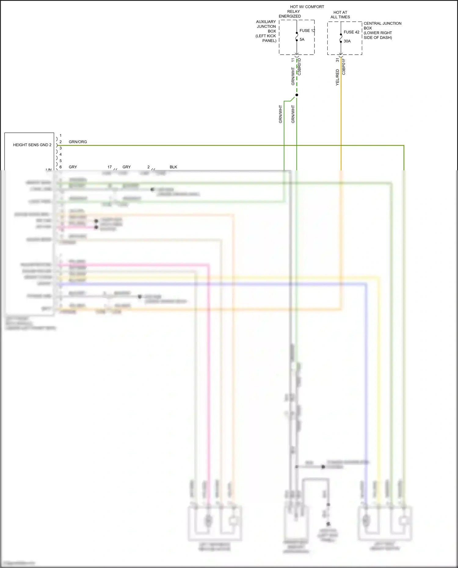 Jaguar F-type I (2013-2017) computer data lines system wiring diagram  (23 of 69)