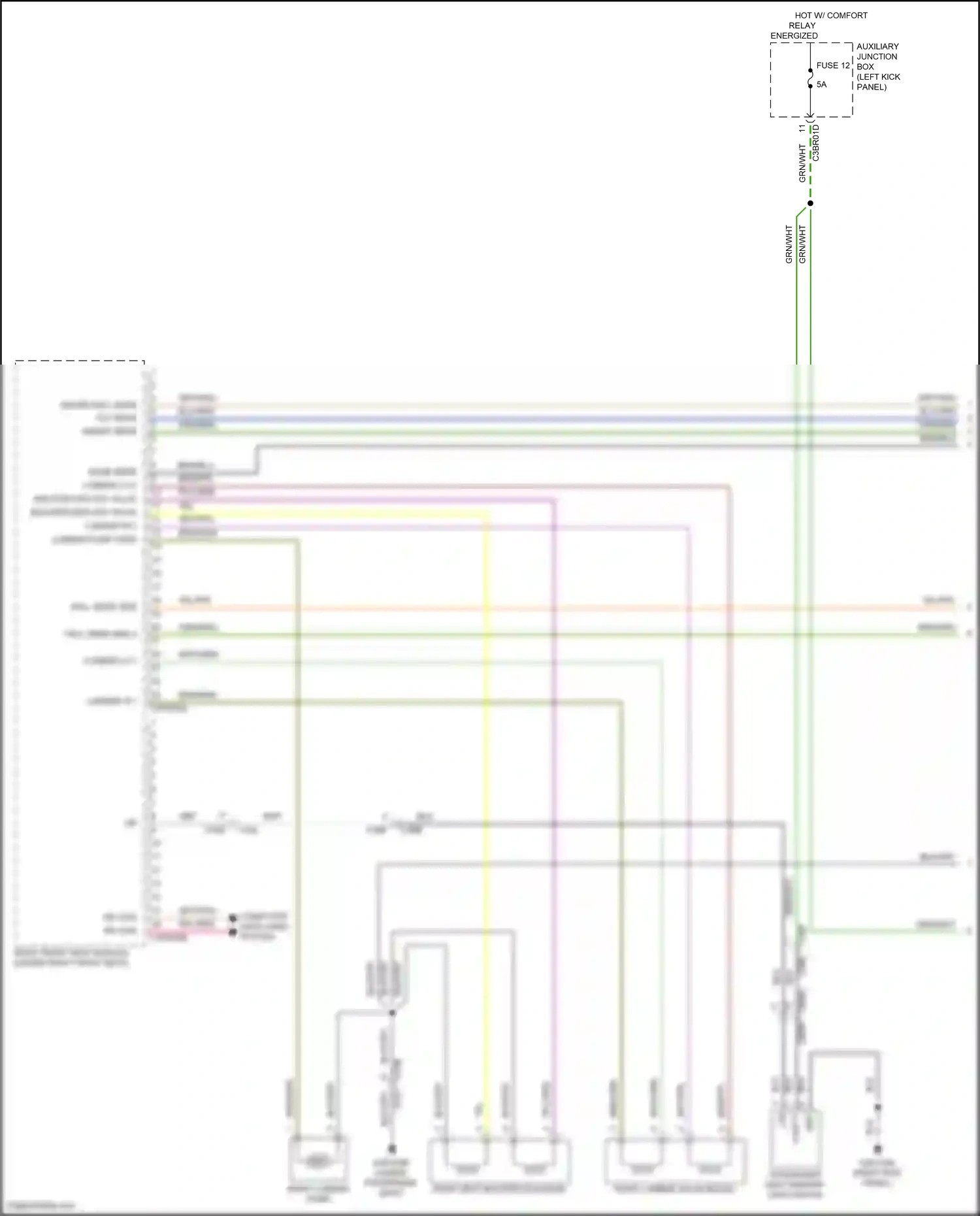 Jaguar F-type I (2013-2017) computer data lines system wiring diagram  (24 of 69)