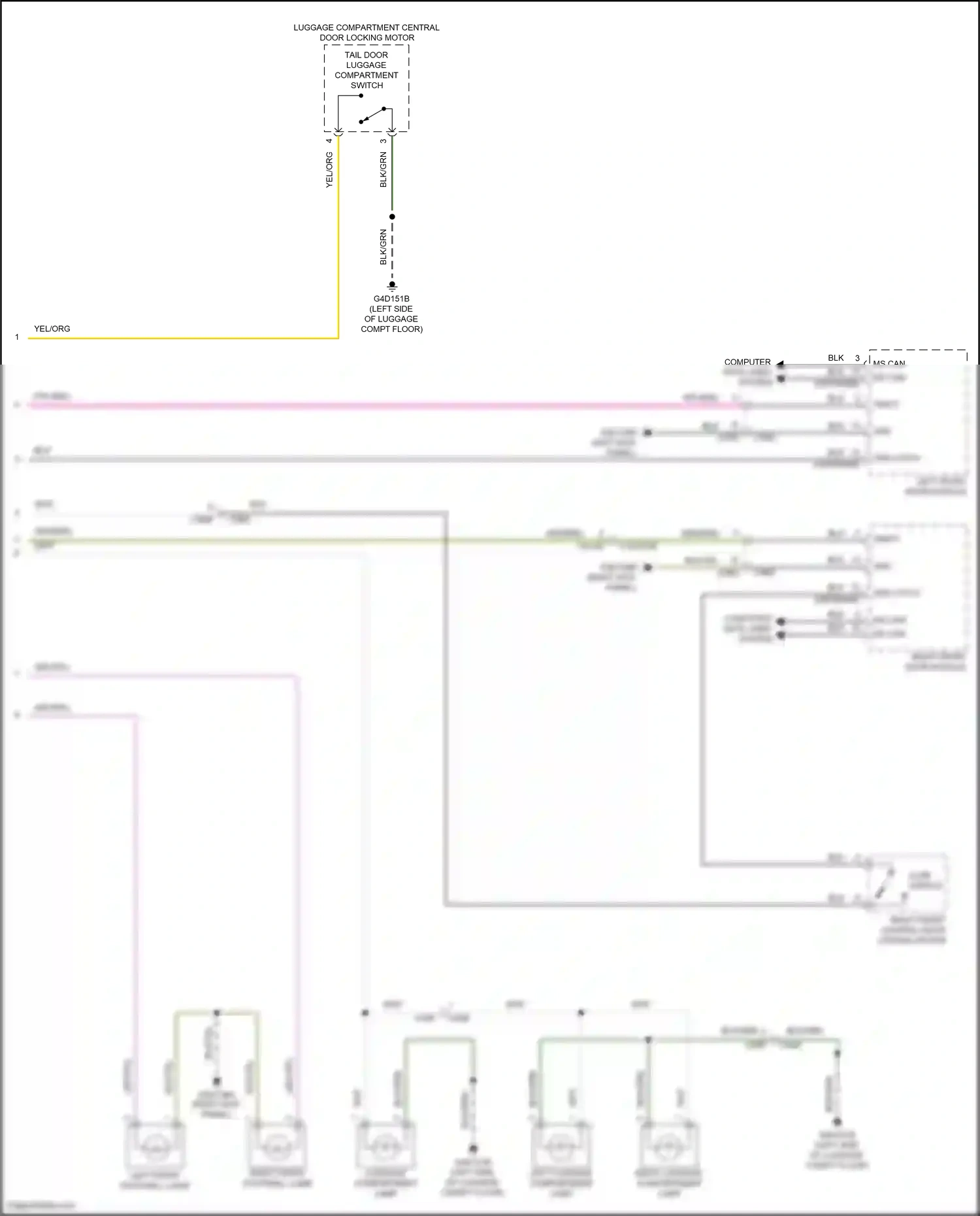 Jaguar F-type I (2013-2017) computer data lines system wiring diagram  (52 of 69)