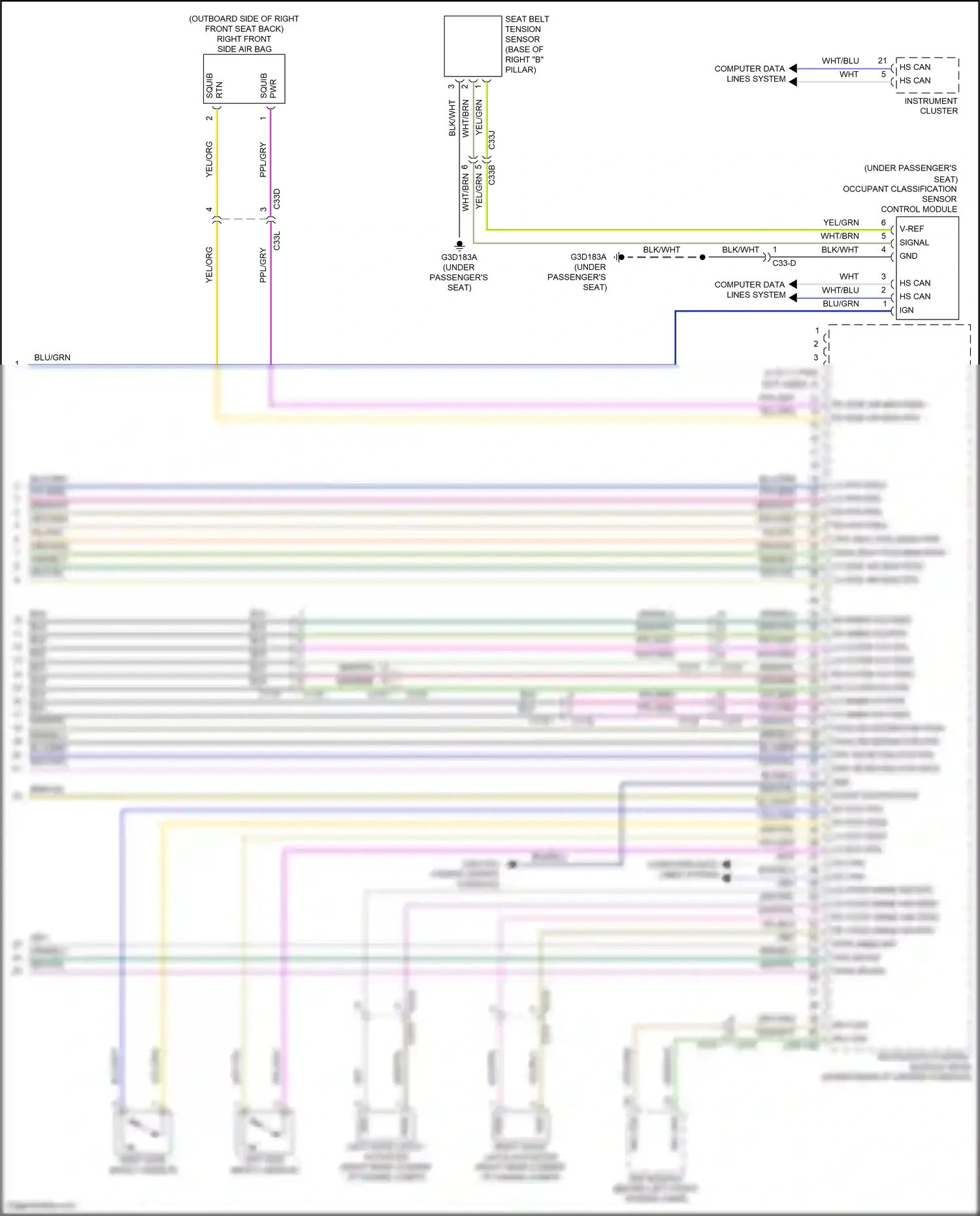 Jaguar F-type I (2013-2017) computer data lines system wiring diagram  (62 of 69)